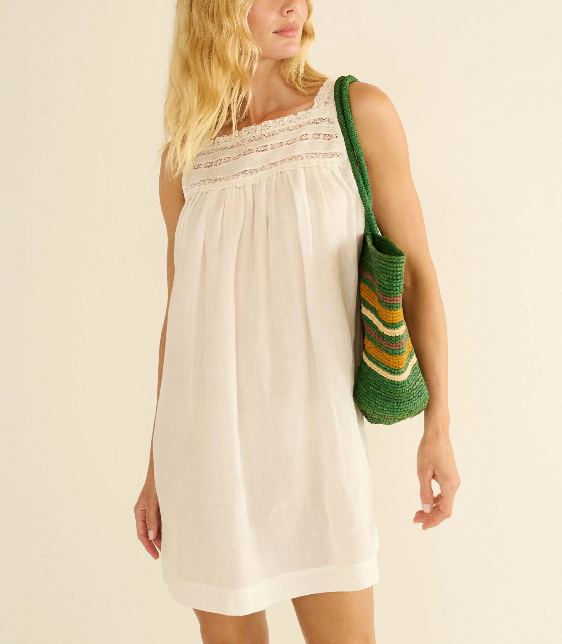 BEA DRESS -- SALT sold by Doen product image thumbnail 4