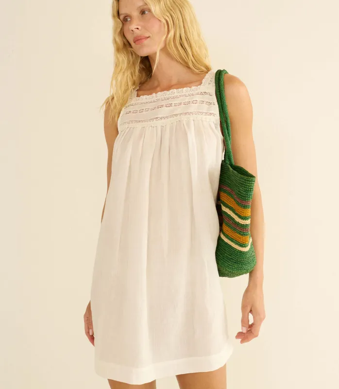 BEA DRESS -- SALT made by Doen
