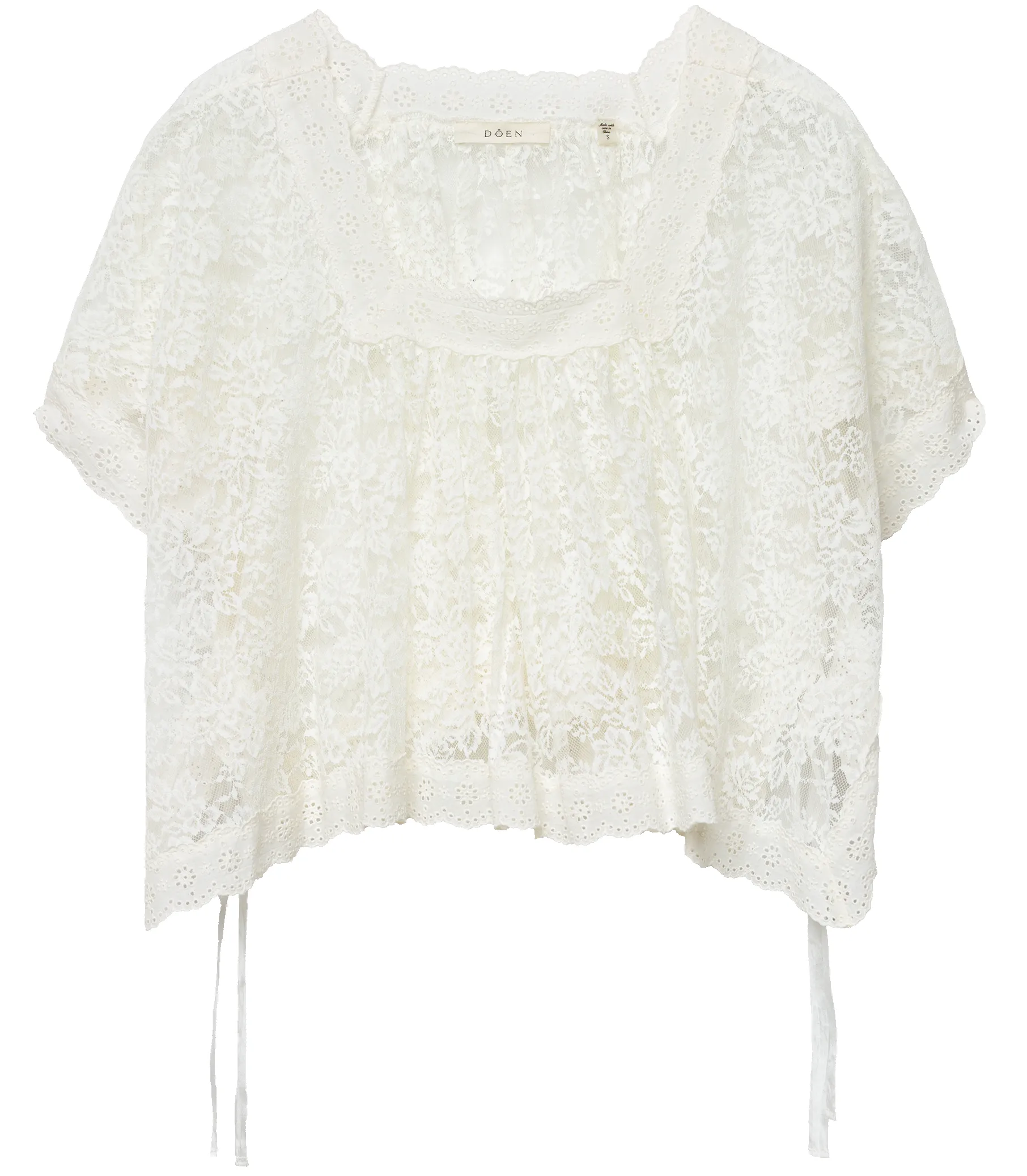 VENNETTE TOP -- SALT sold by Doen product image thumbnail 5