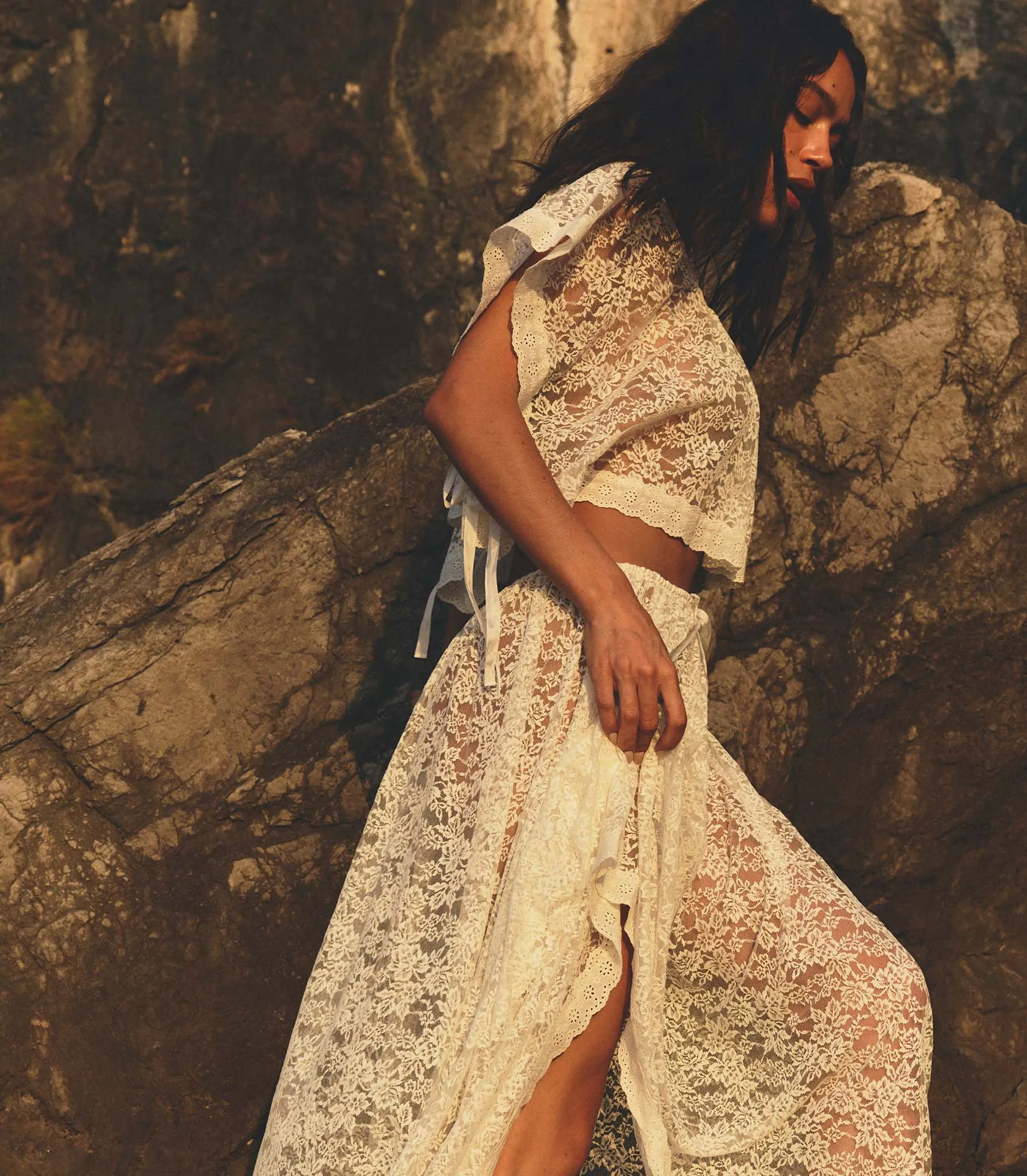 ZINNIA SKIRT -- SALT sold by Doen product image thumbnail 4