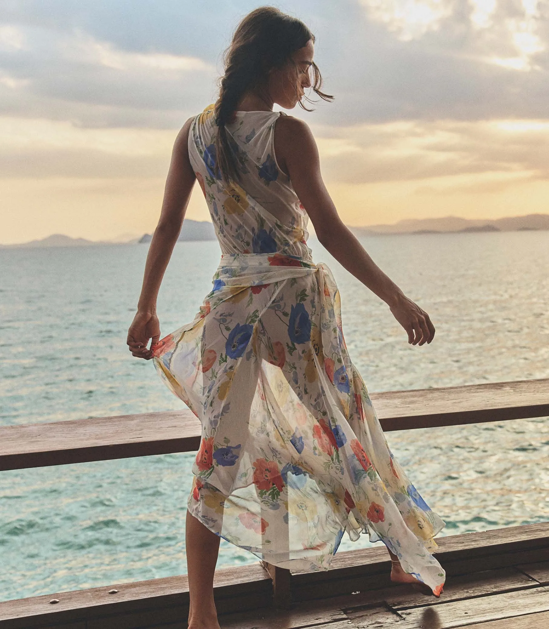 ZEPHIRINE DRESS -- ANEMONE GROVE sold by Doen product image thumbnail 5
