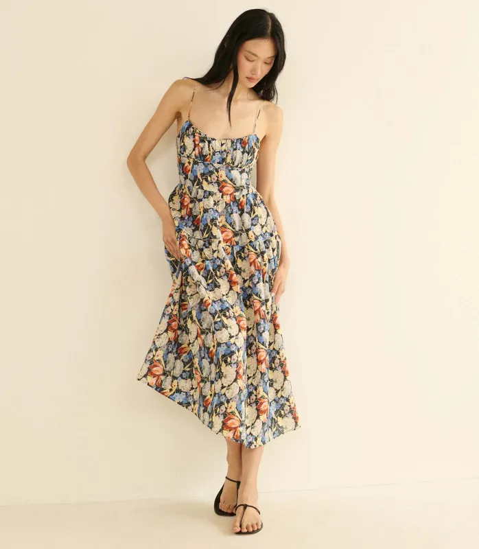 BENOIT DRESS -- PETIT JARDIN DE VILLANDRY made by Doen