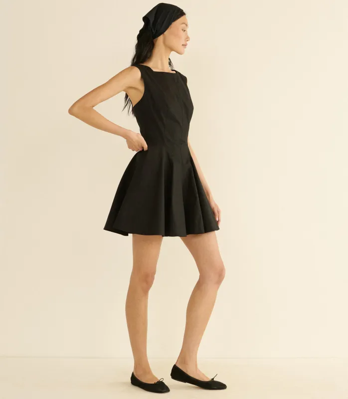 RIVIETTE DRESS -- BLACK made by Doen