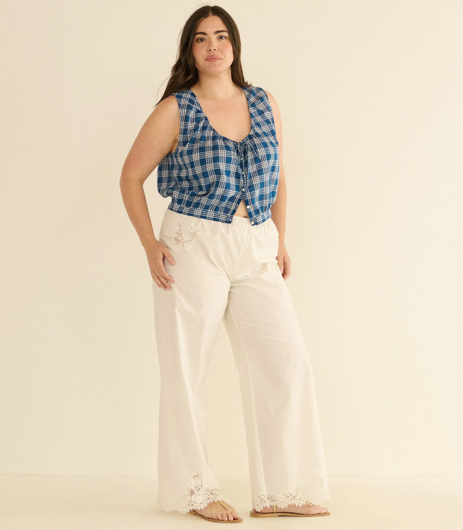 LAVONA PANT -- SALT sold by Doen product image thumbnail 4