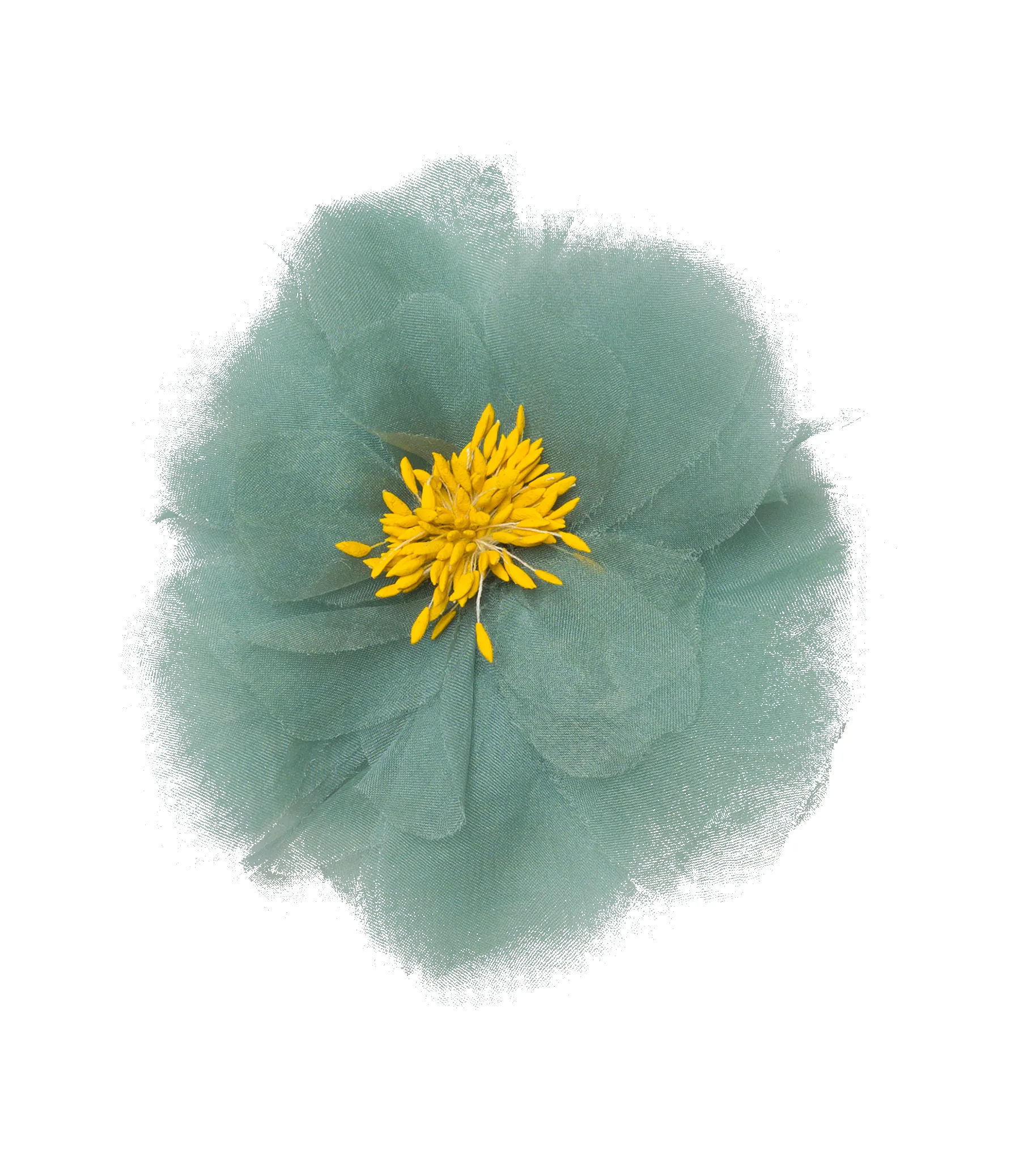 DANI BARRETTE -- TEAL ORGANZA sold by Doen product image thumbnail 3