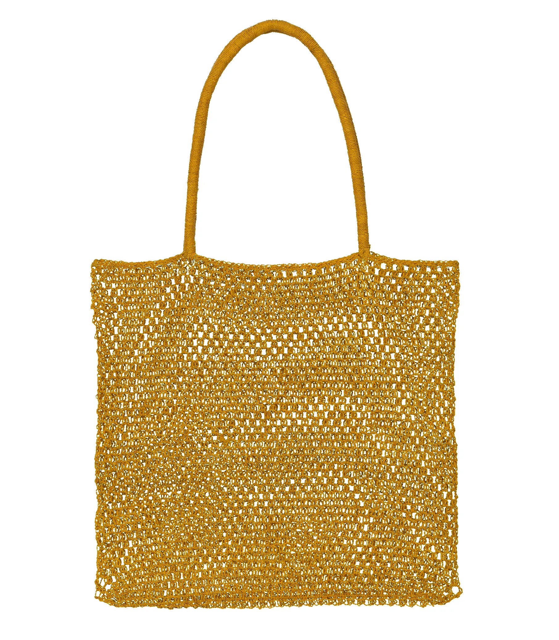 GRANDE MARION TOTE -- MUSTARD CHAMBIRA sold by Doen product image thumbnail 3