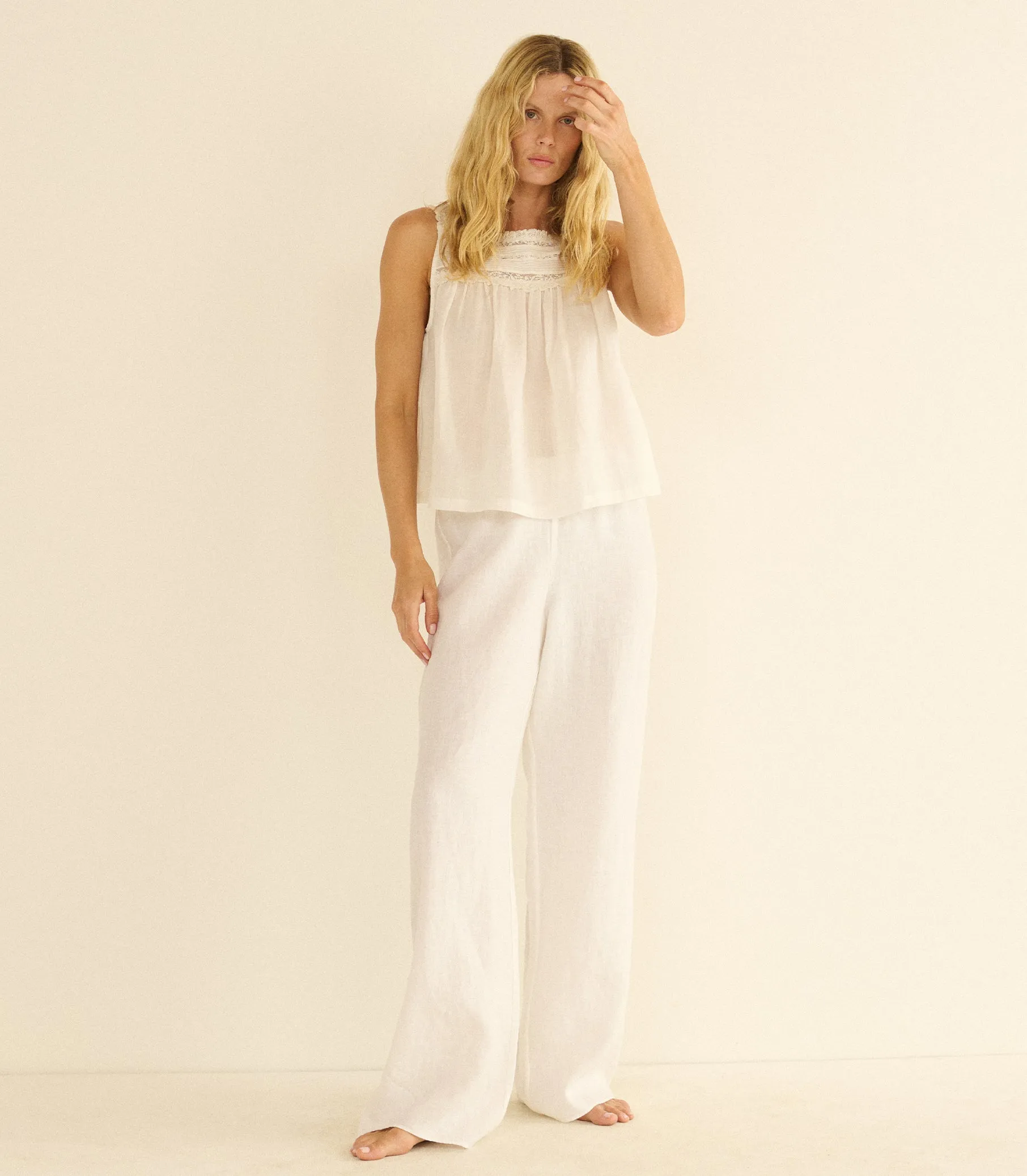 BENITA TOP -- SALT sold by Doen product image thumbnail 2