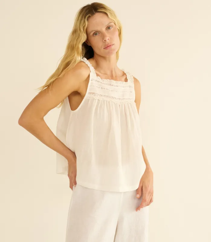 BENITA TOP -- SALT made by Doen