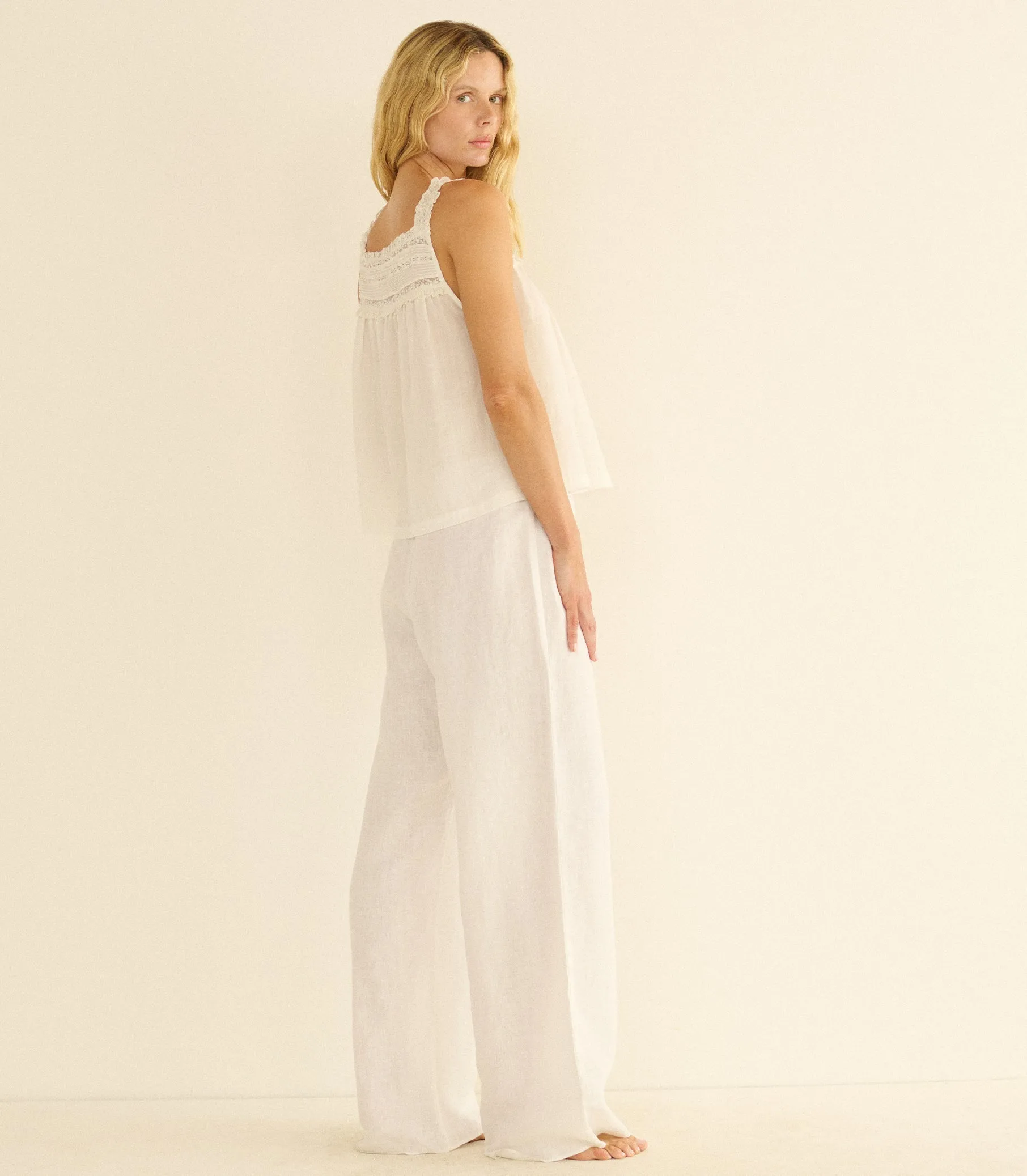 BENITA TOP -- SALT sold by Doen product image thumbnail 4