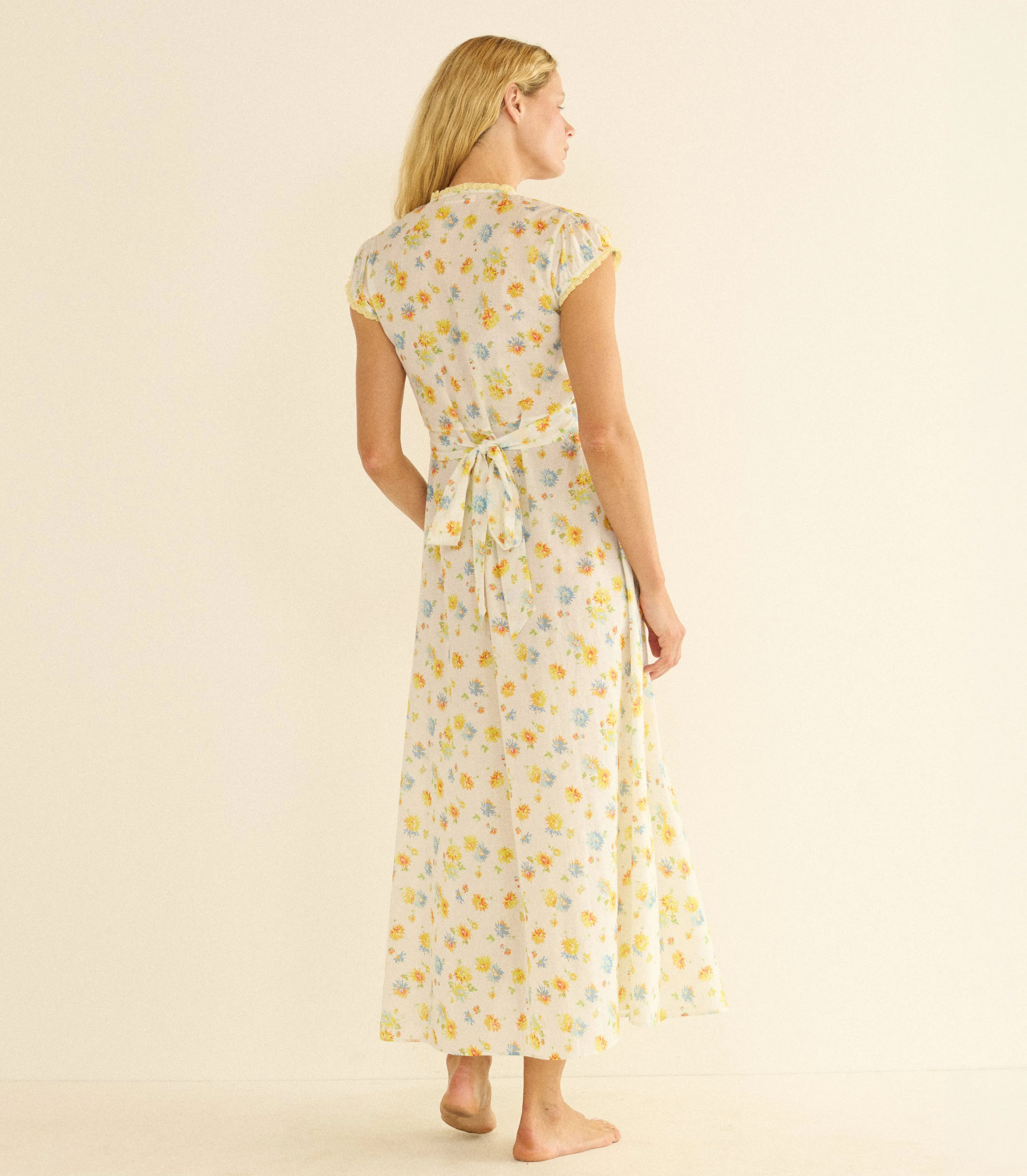 HELIA DRESS -- DAHLIA FLORAL sold by Doen product image thumbnail 4
