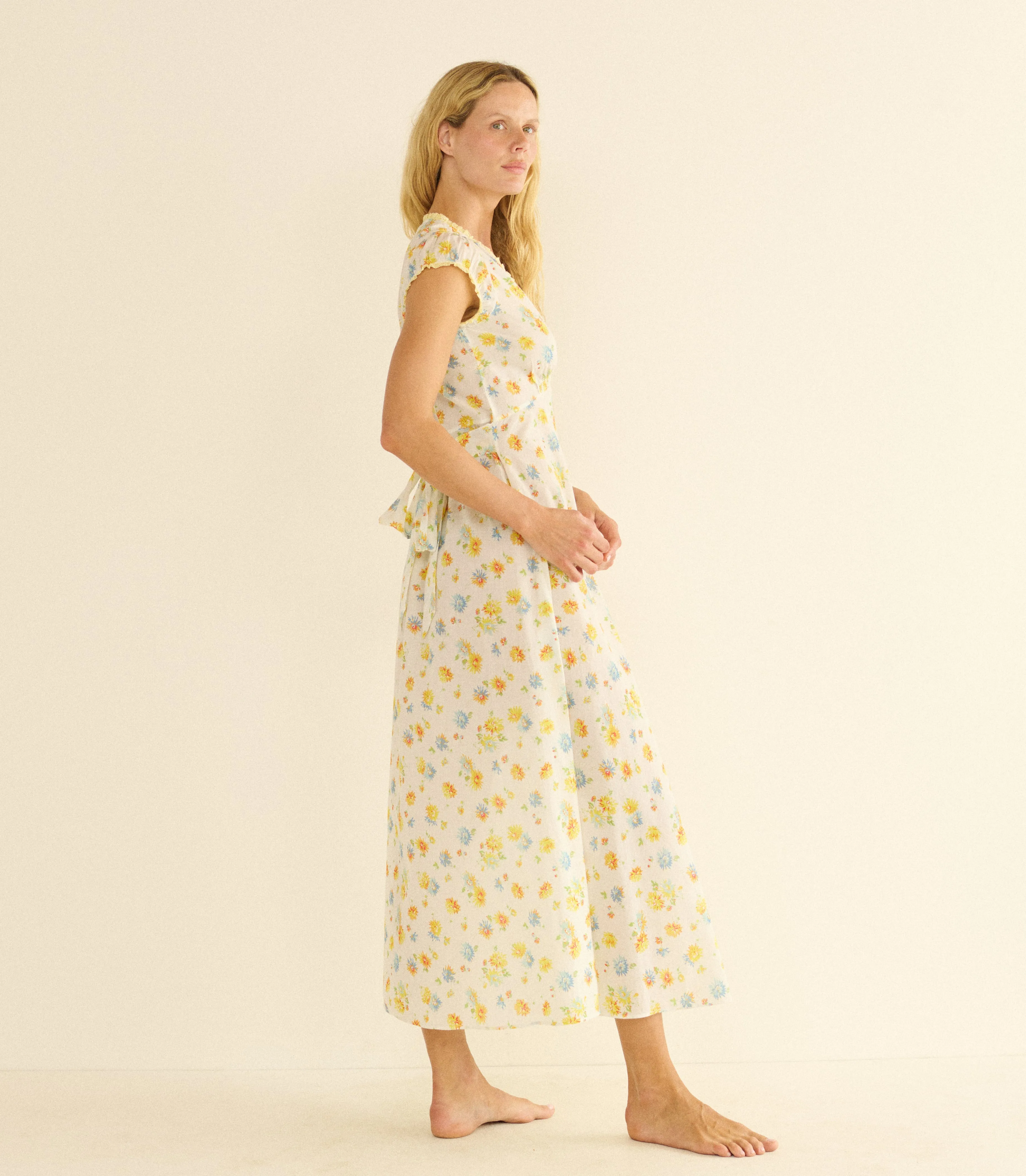 HELIA DRESS -- DAHLIA FLORAL sold by Doen product image thumbnail 3