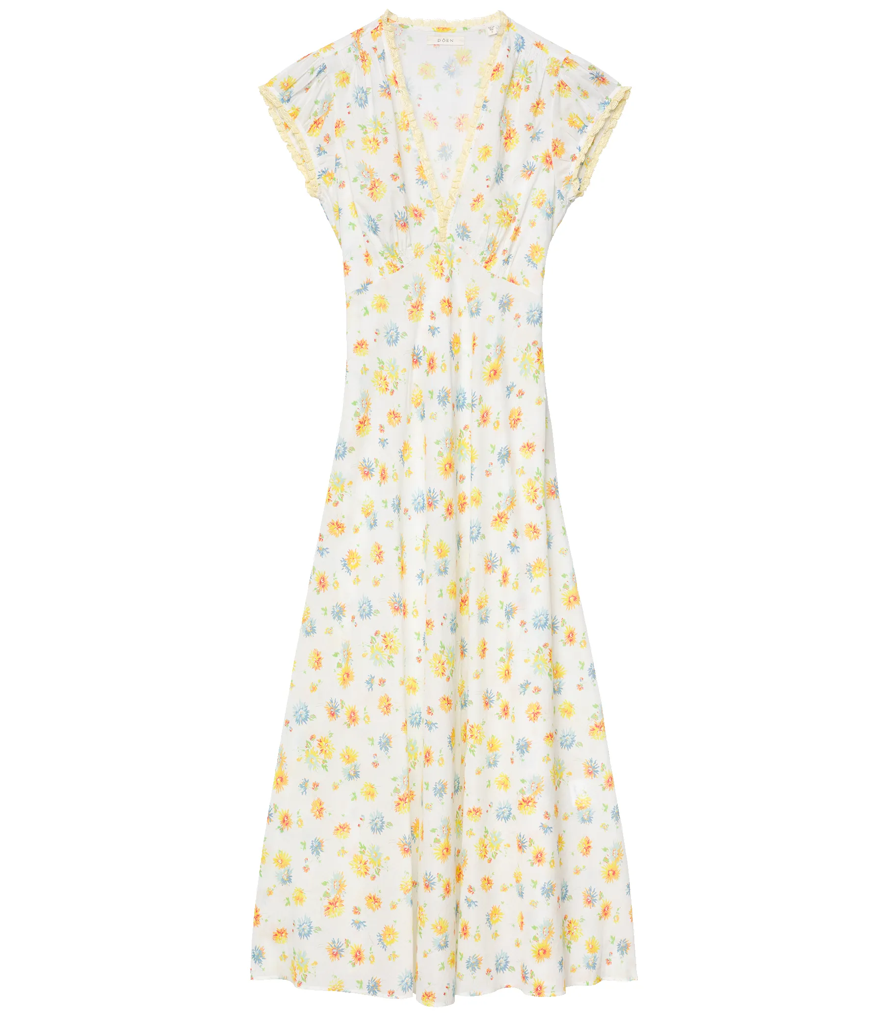 HELIA DRESS -- DAHLIA FLORAL sold by Doen product image thumbnail 5