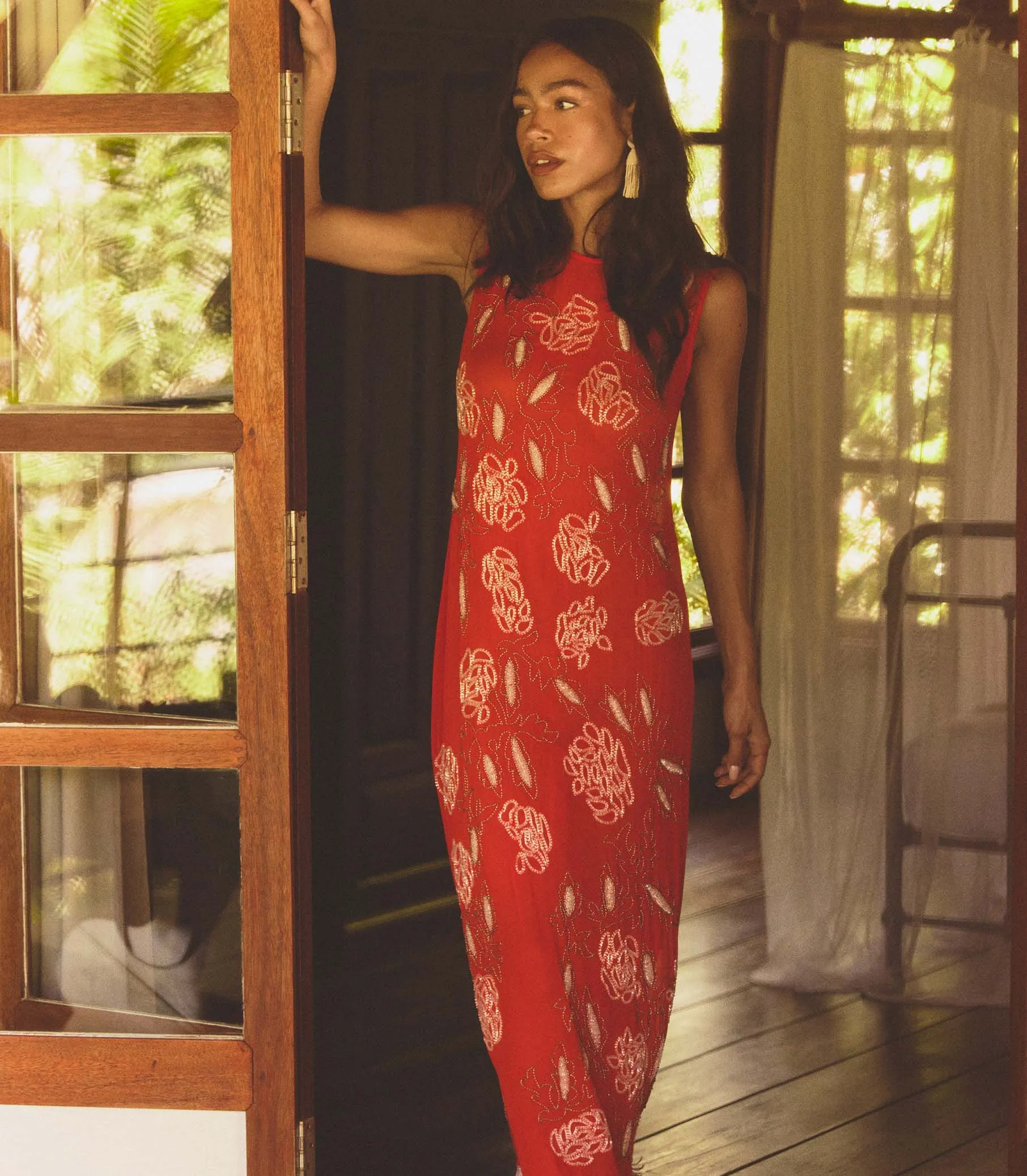CHANDRA DRESS -- ORANGE CITRINE sold by Doen product image thumbnail 2