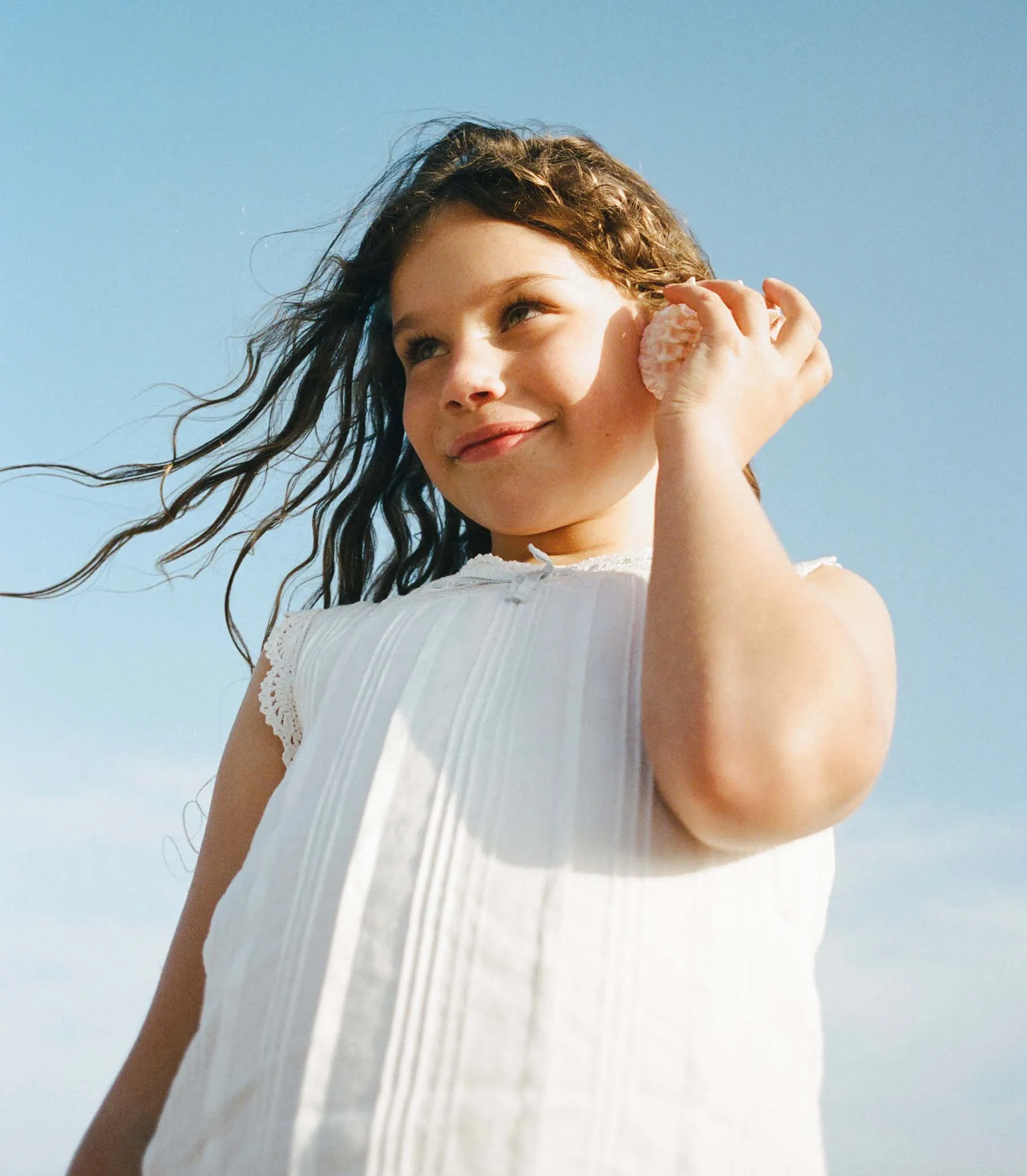 LITTLE HILDE DRESS -- SALT sold by Doen product image thumbnail 5