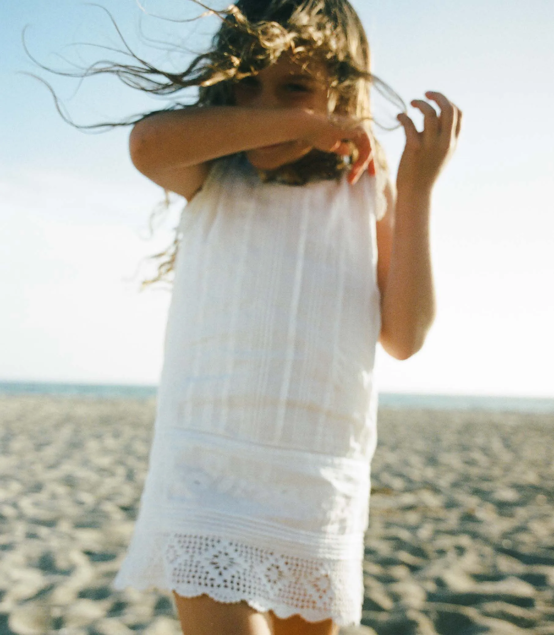 LITTLE HILDE DRESS -- SALT sold by Doen product image thumbnail 2