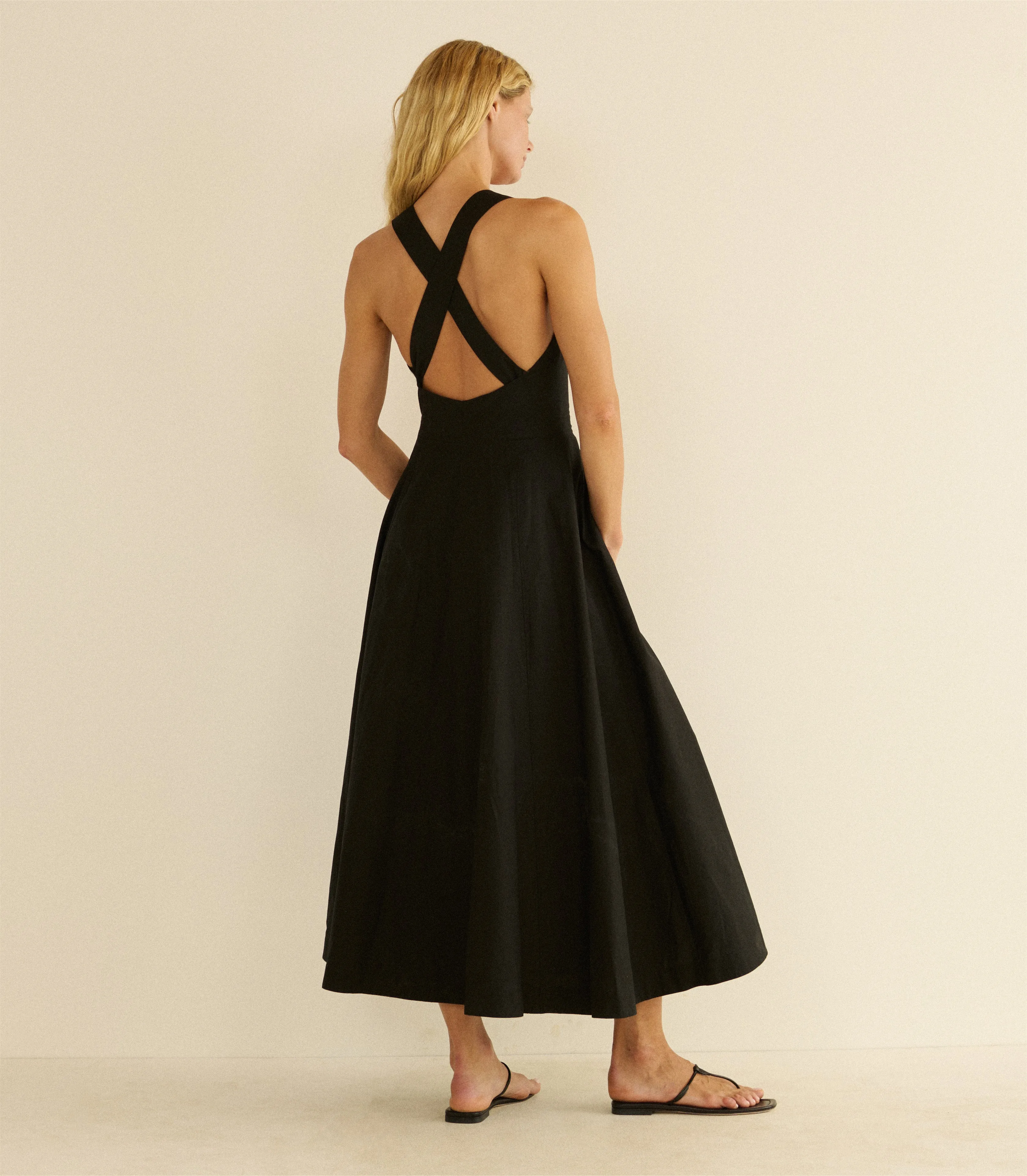 ROSETTA DRESS -- BLACK sold by Doen product image thumbnail 5