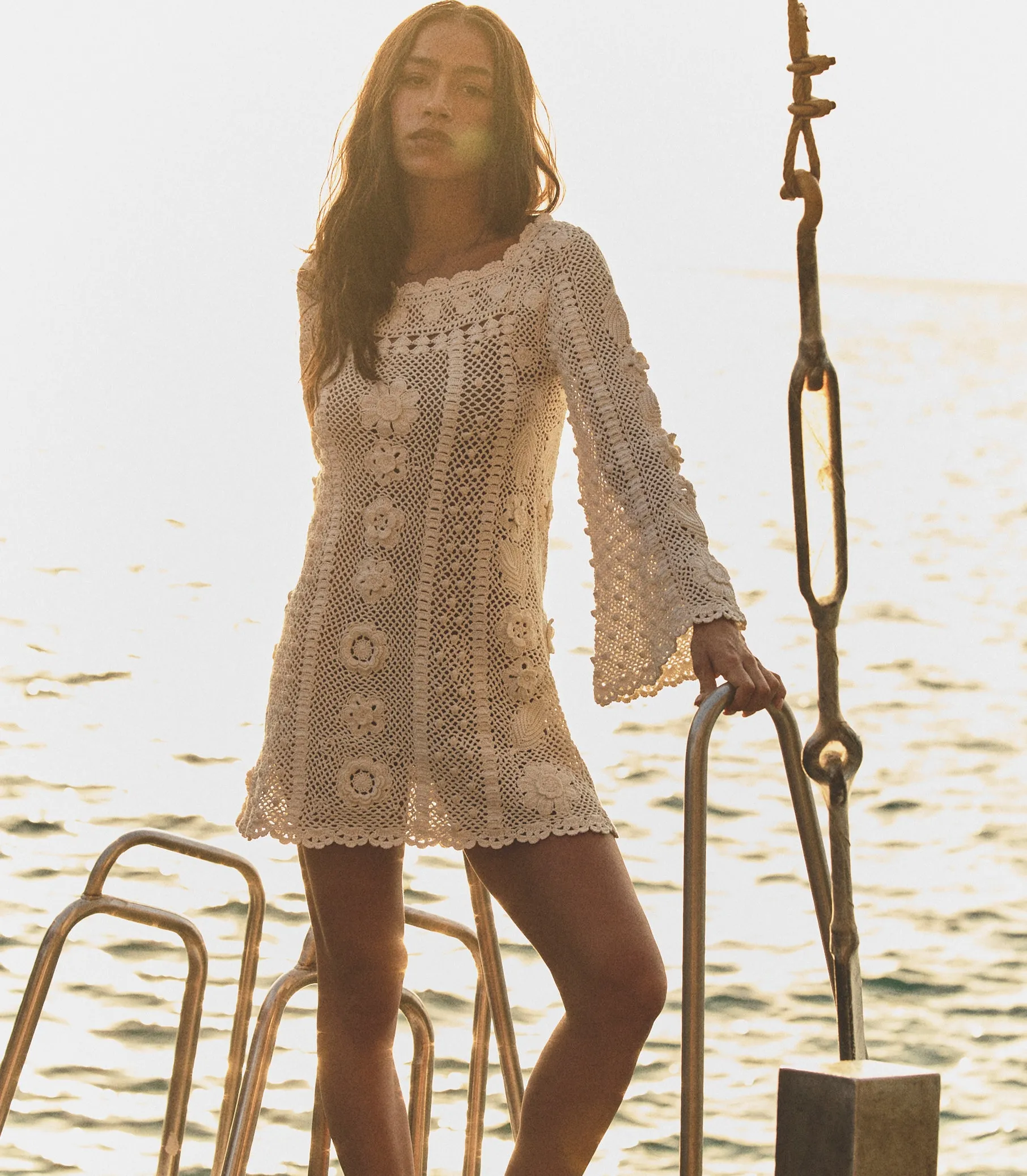 REMIETTE DRESS -- PEARL sold by Doen