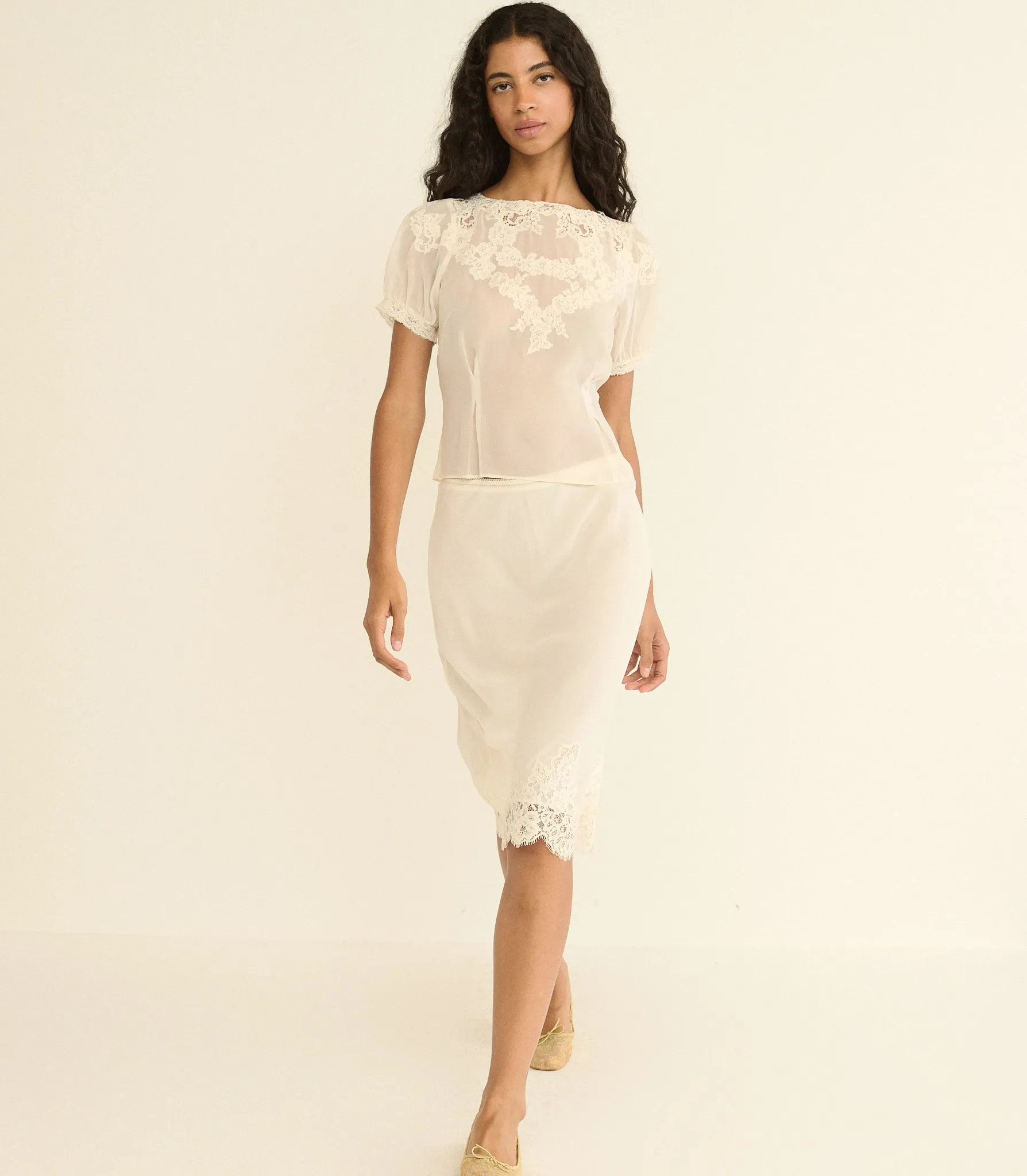 BEATRICE TOP -- SEA SALT sold by Doen product image thumbnail 2