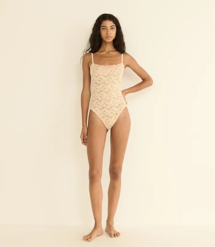 LOVAGE BODYSUIT -- CAMEO PINK made by Doen