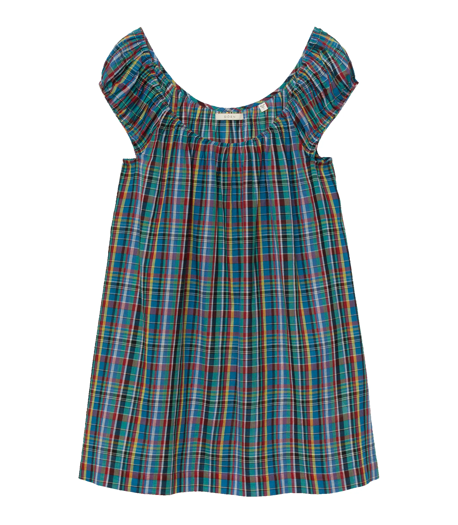 FAYE DRESS -- ALDERBROOK PLAID sold by Doen product image thumbnail 5