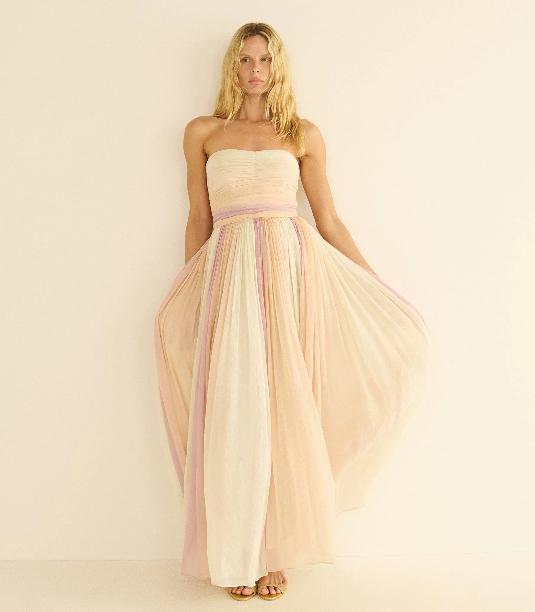 DIANTHUS DRESS -- TOURMALINE OMBRE sold by Doen product image thumbnail 4