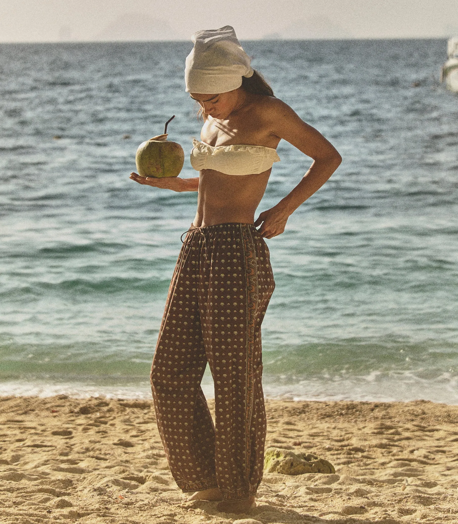 YARROW PANT -- TERRE FOULARD DE LA MER sold by Doen product image thumbnail 3