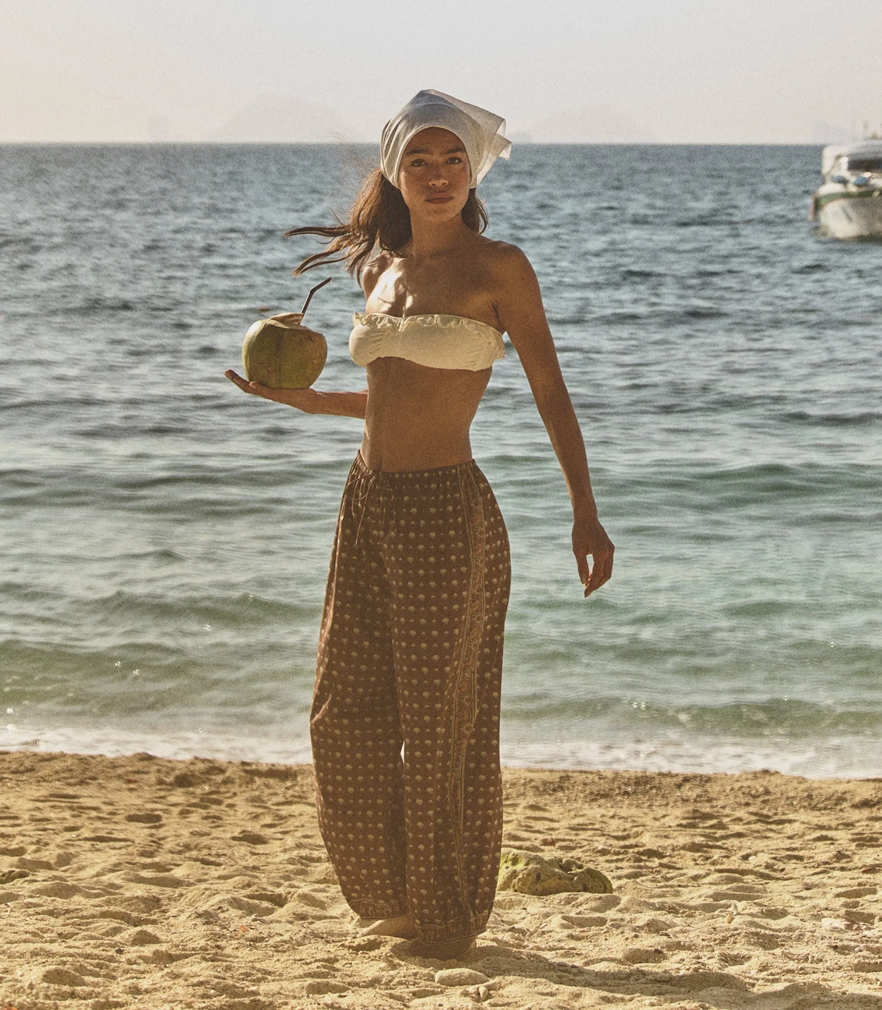 YARROW PANT -- TERRE FOULARD DE LA MER sold by Doen product image thumbnail 4