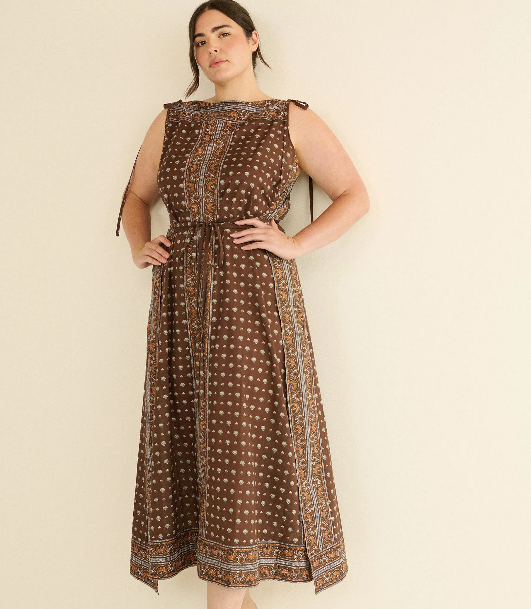 AMARANTE DRESS -- TERRE FOULARD DE LA MER sold by Doen product image thumbnail 5