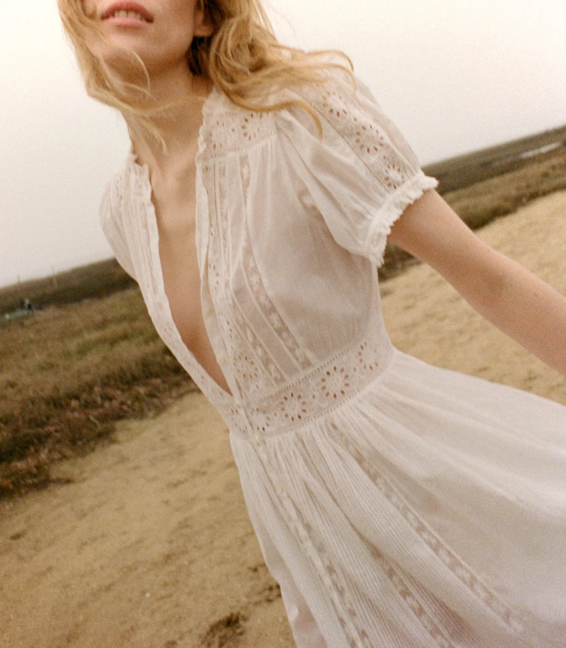 HMD -- WINDSOR DRESS -- SALT sold by Doen product image thumbnail 3