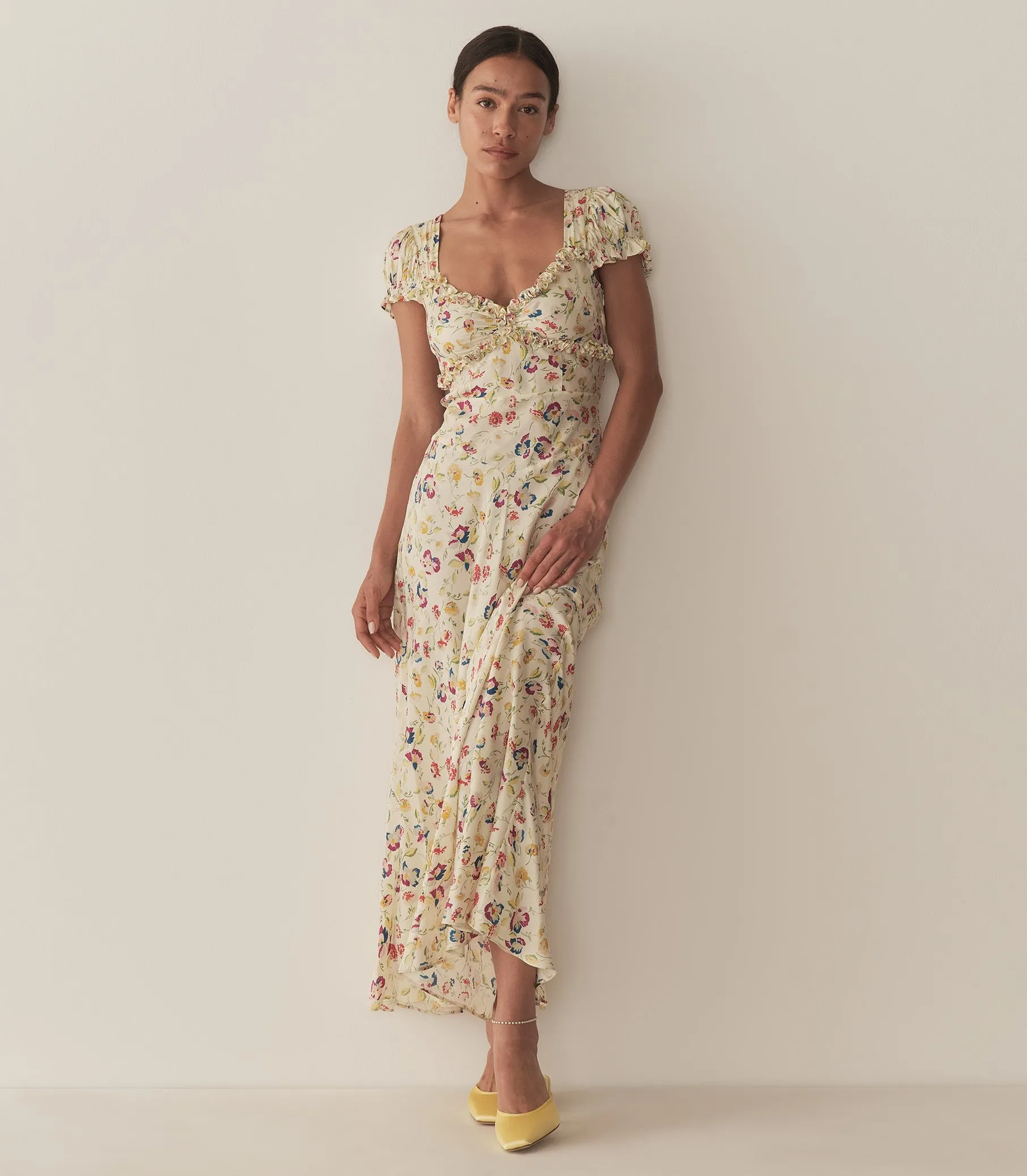 HMD -- VALERINE DRESS -- WINDSWEPT BLOOMS sold by Doen