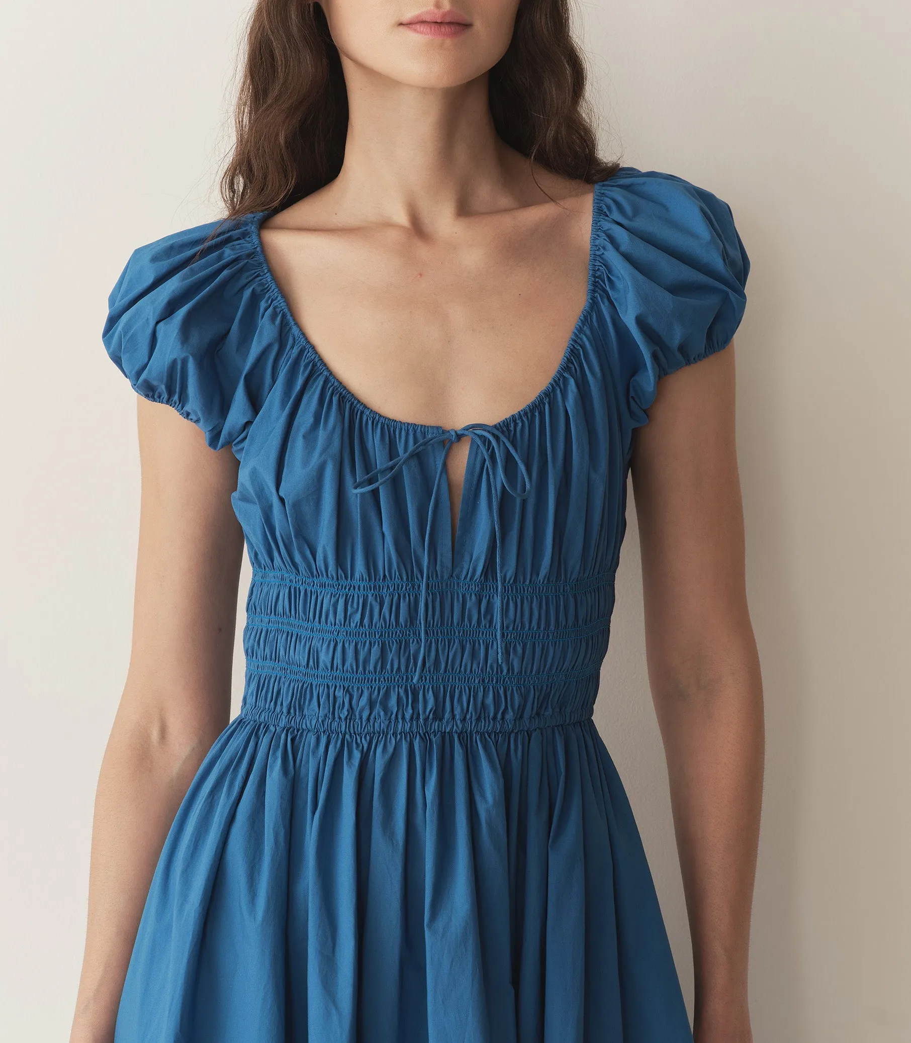 HMD -- QUINN DRESS -- SOFT COBALT sold by Doen product image thumbnail 2