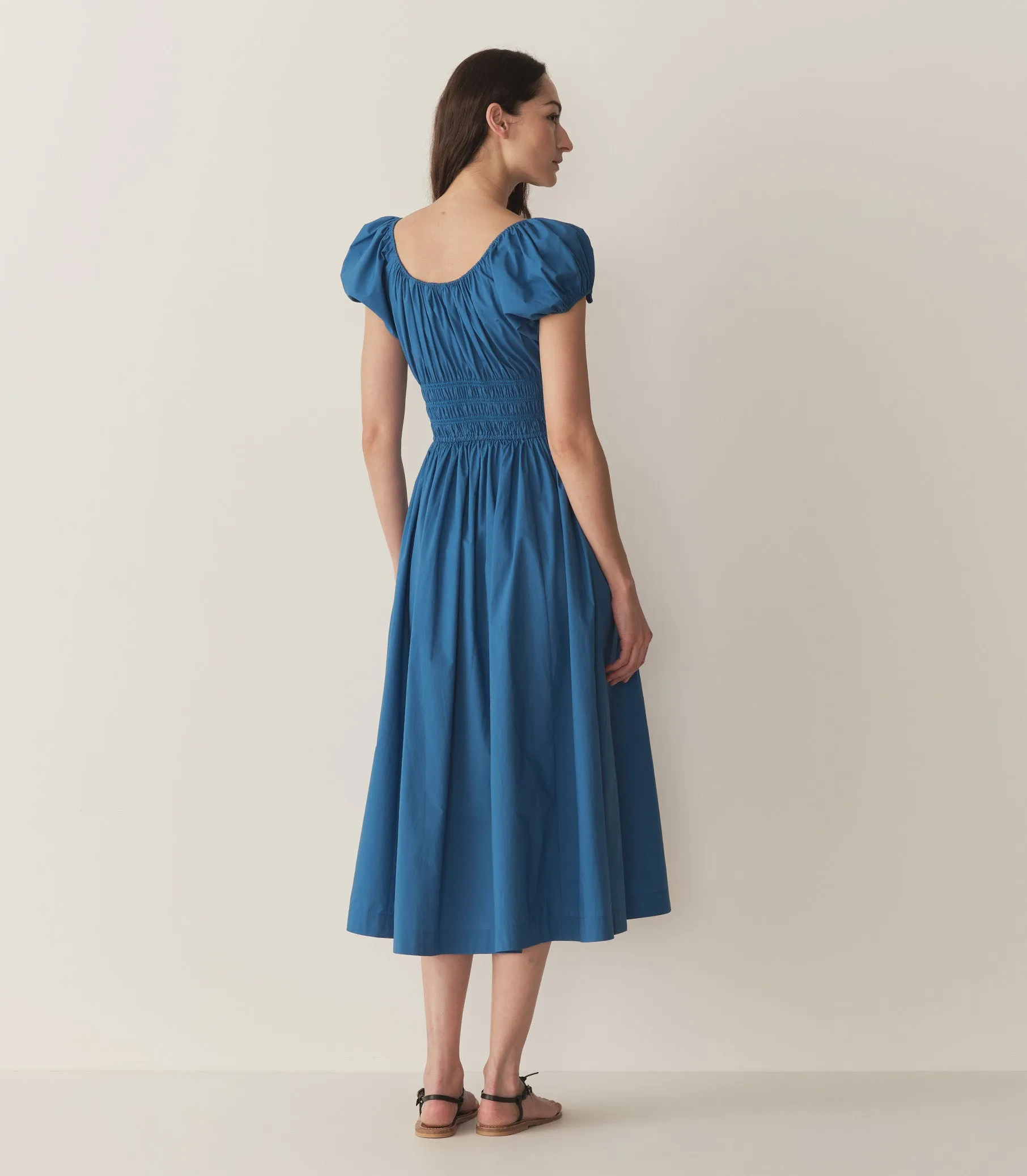 HMD -- QUINN DRESS -- SOFT COBALT sold by Doen product image thumbnail 3
