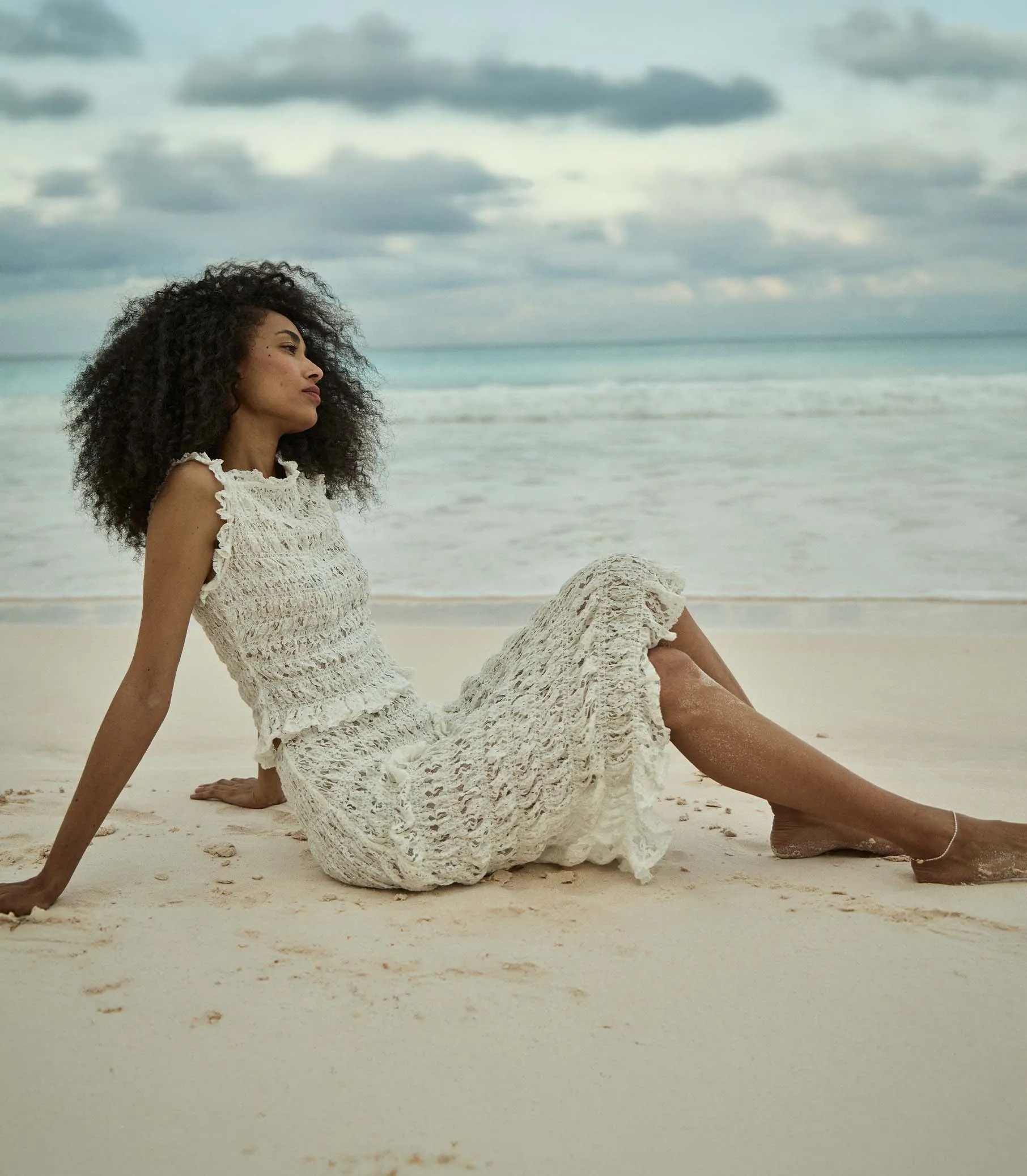 HMD -- ROSITA TOP -- SALT sold by Doen product image thumbnail 4