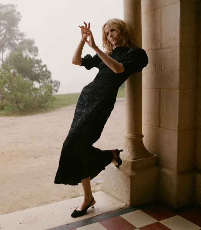 HMD -- RAQUELLA DRESS -- BLACK made by Doen