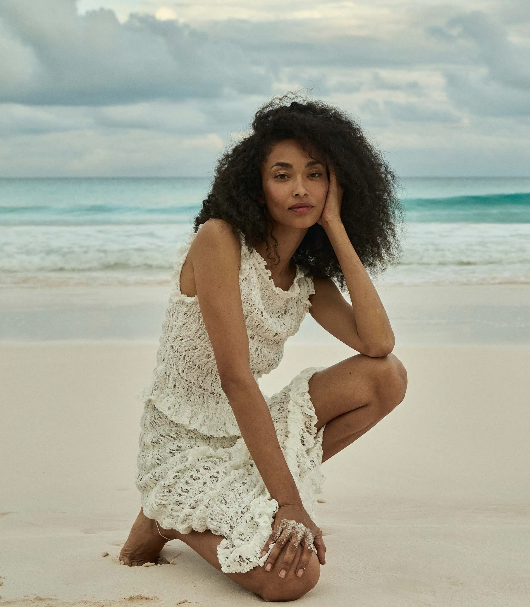 HMD -- RACHELLE SKIRT -- SALT sold by Doen product image thumbnail 5