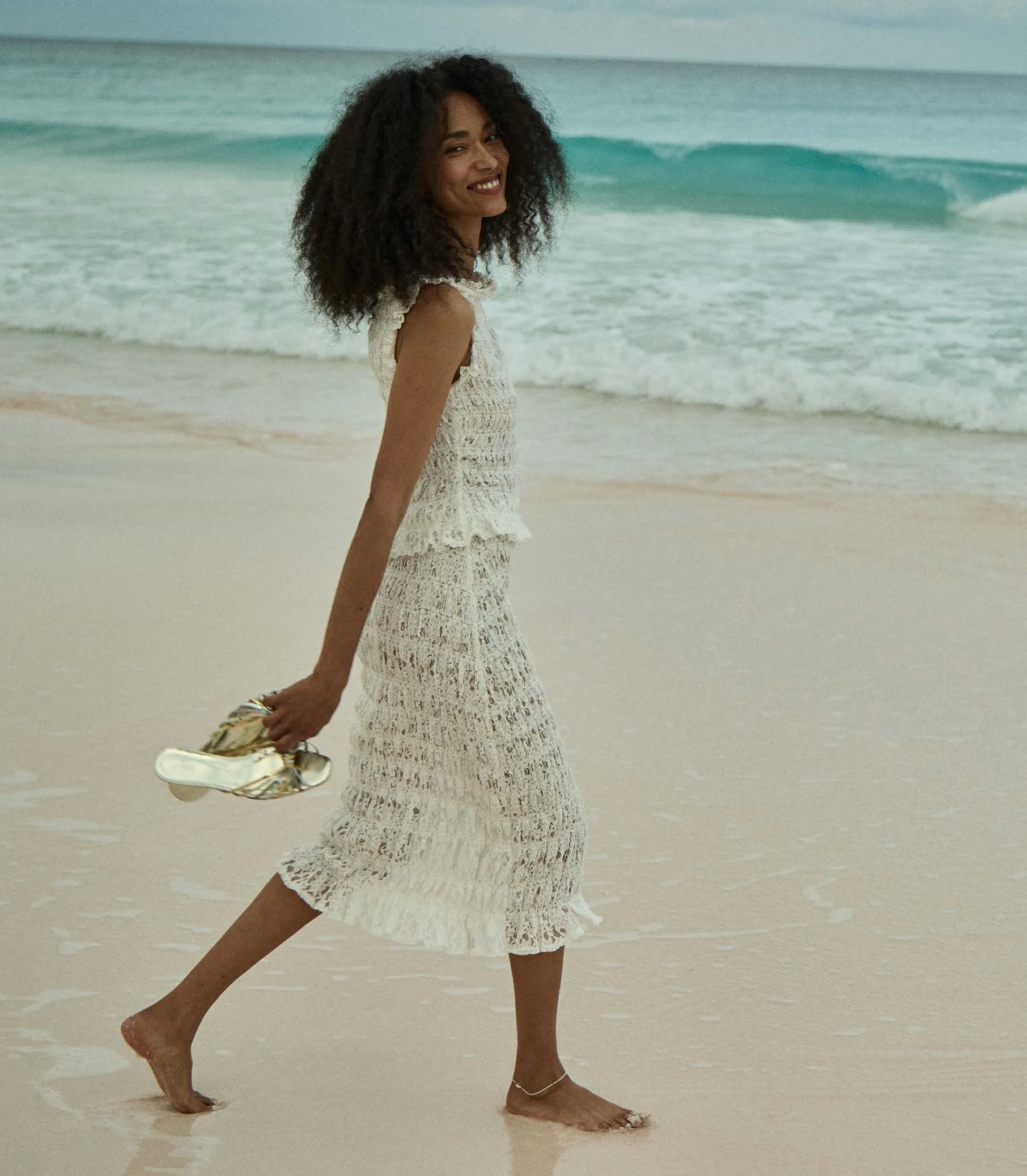 HMD -- RACHELLE SKIRT -- SALT sold by Doen product image thumbnail 3
