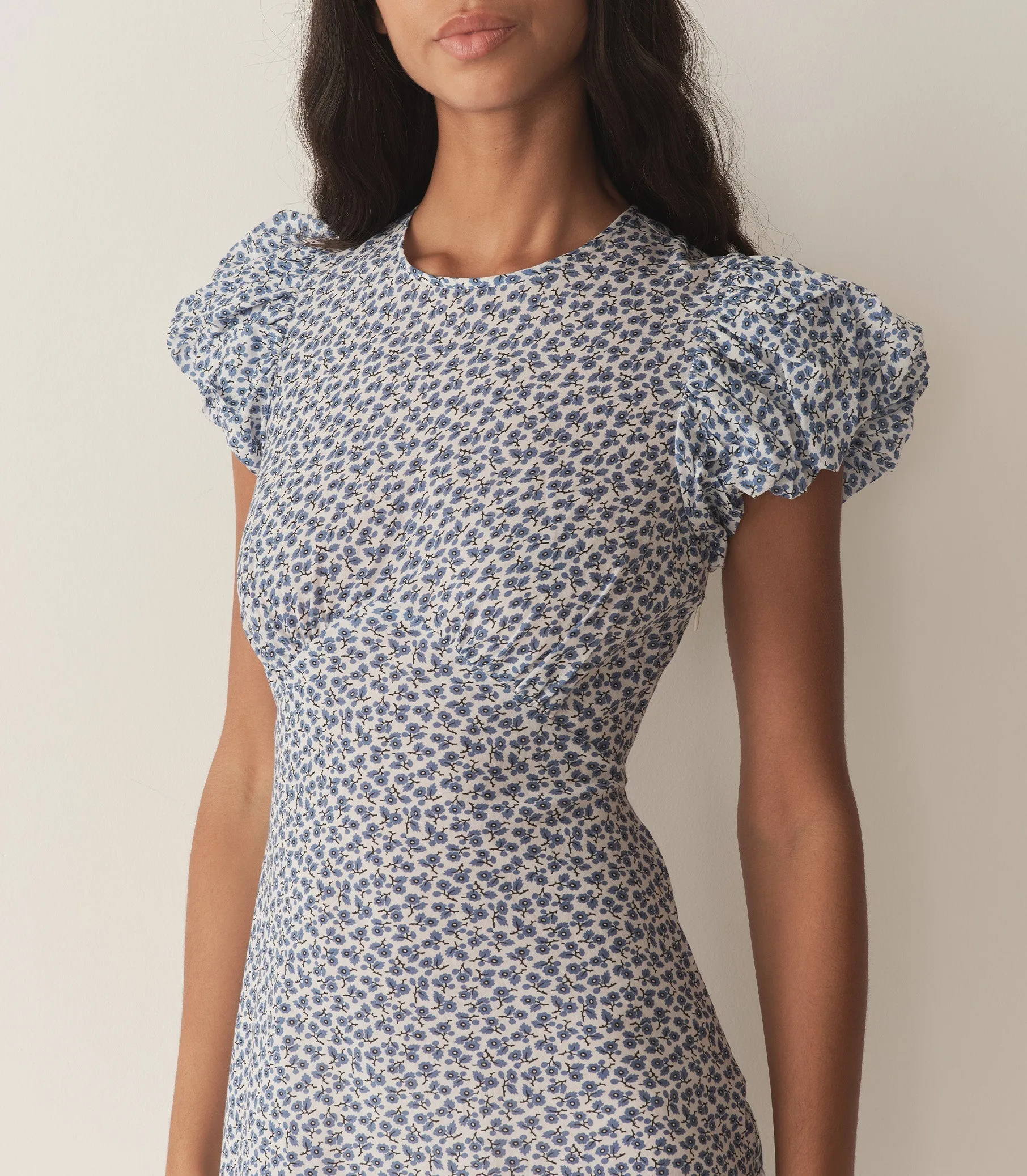 HMD -- ROMINA DRESS -- CORNFLOWER HILLSIDE BLOOM sold by Doen product image thumbnail 2