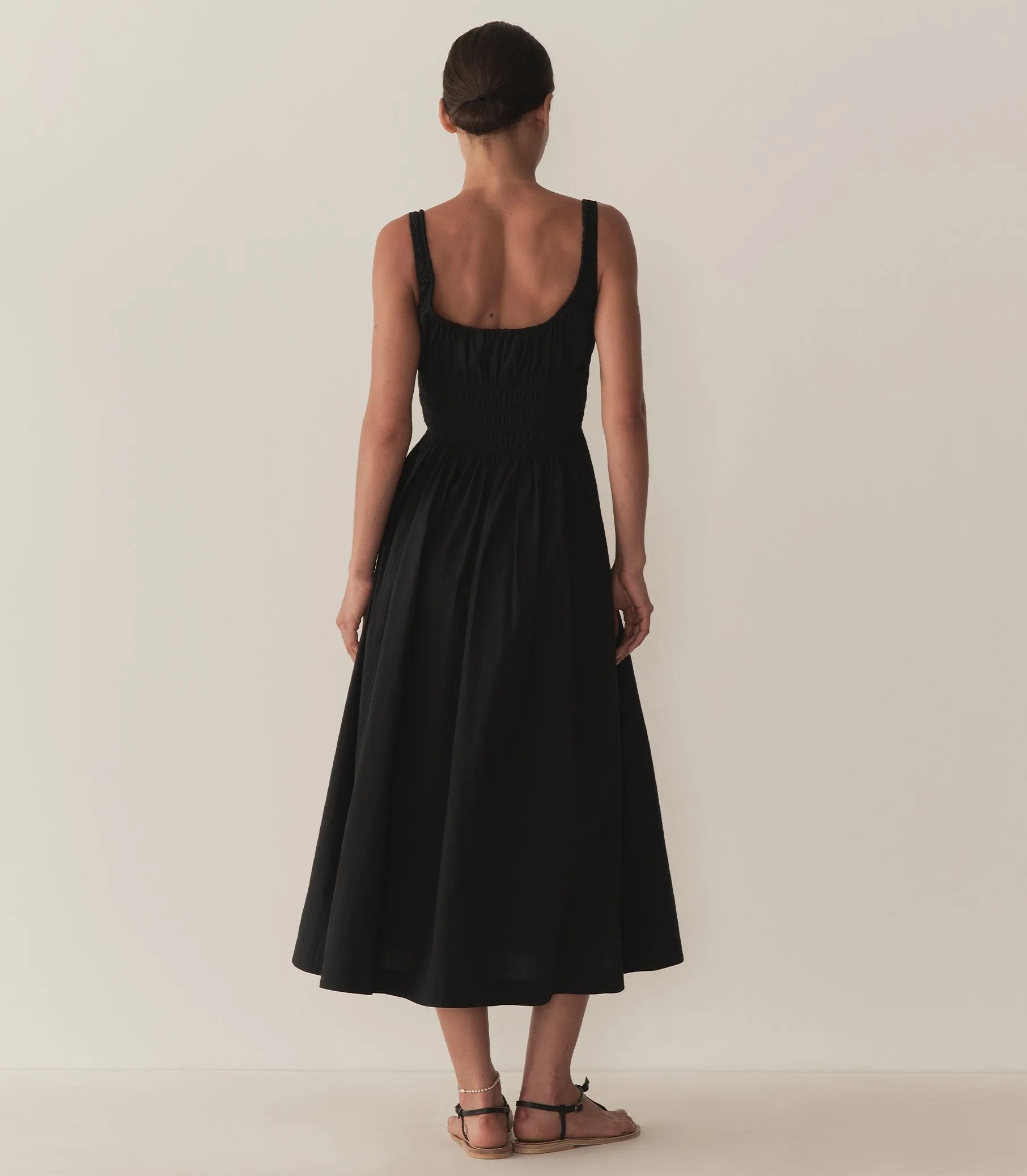 HMD -- QUILLA DRESS -- BLACK sold by Doen product image thumbnail 4