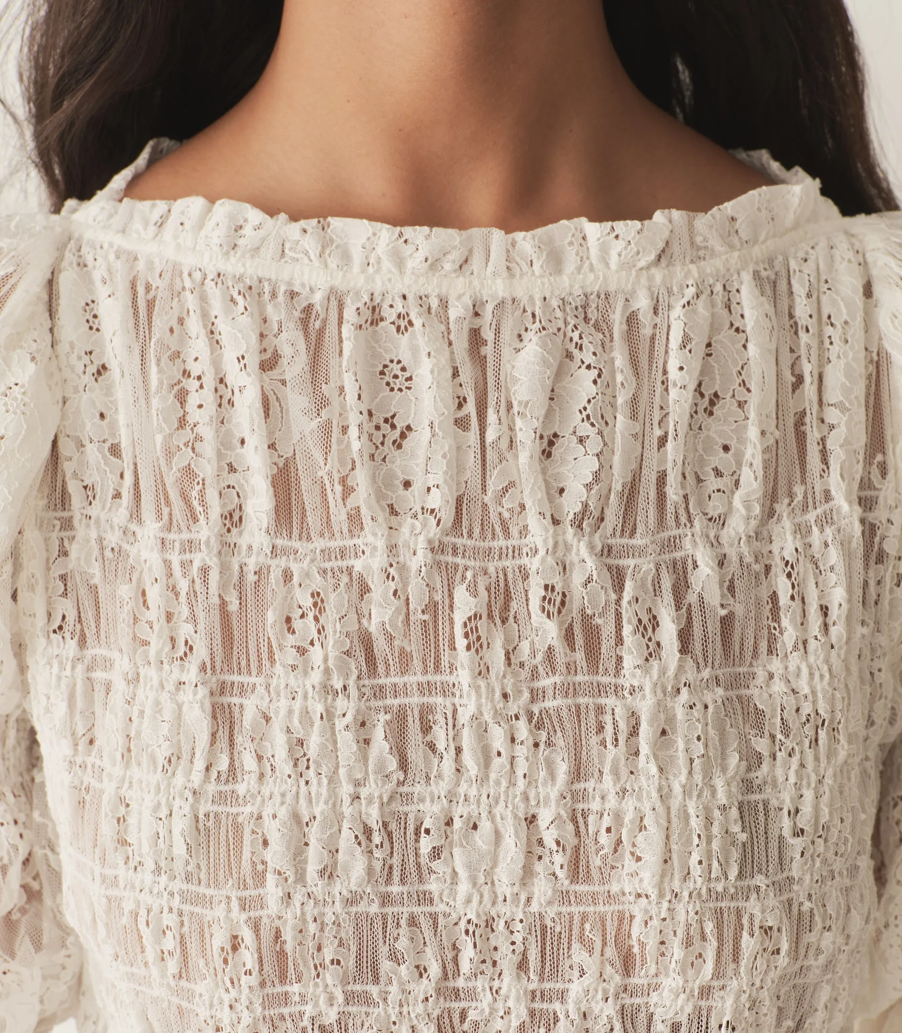 HMD -- RAQUELLA DRESS -- SALT LACE sold by Doen product image thumbnail 3