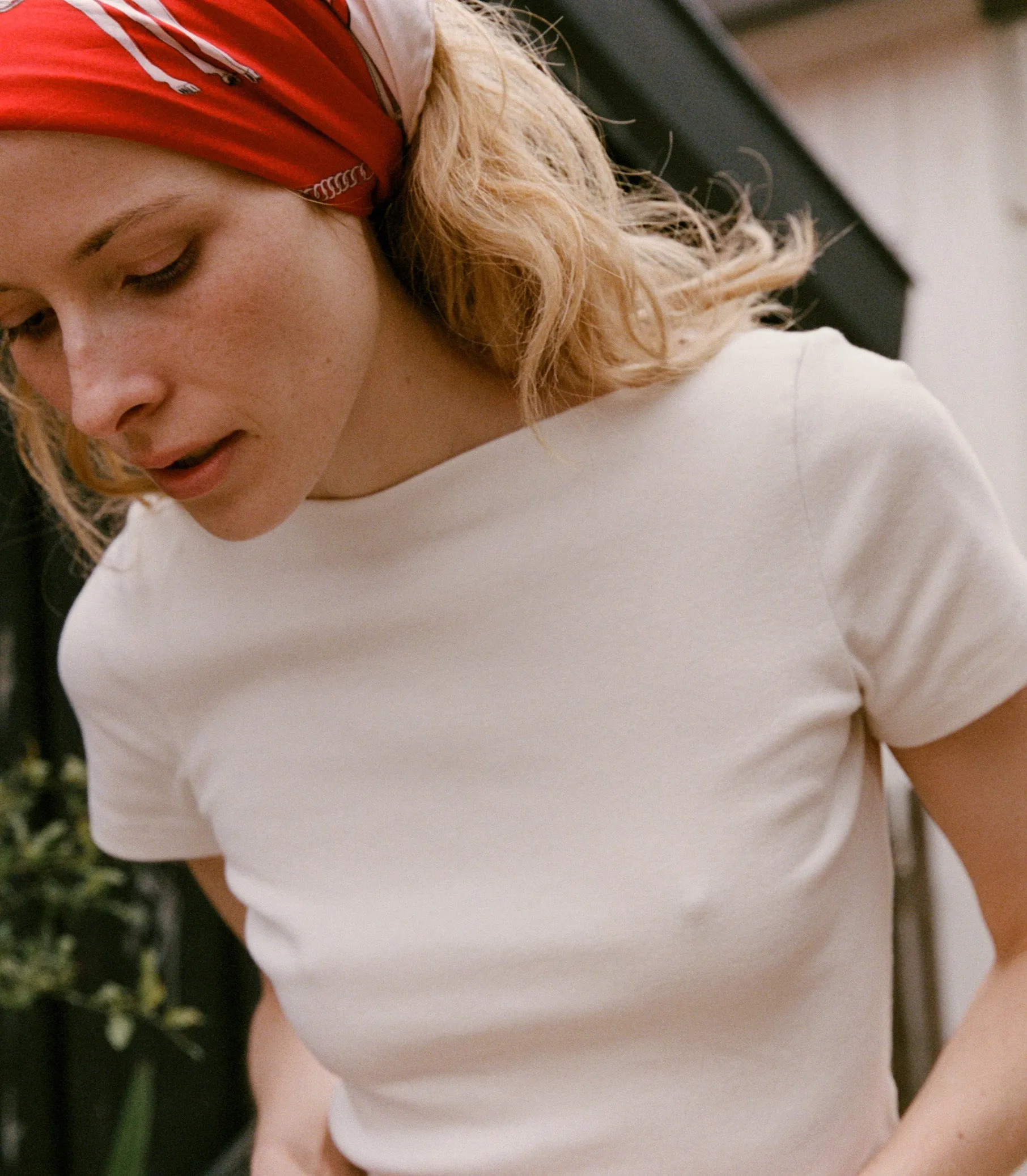 HMD -- PAULINE TEE -- SALT sold by Doen product image thumbnail 2