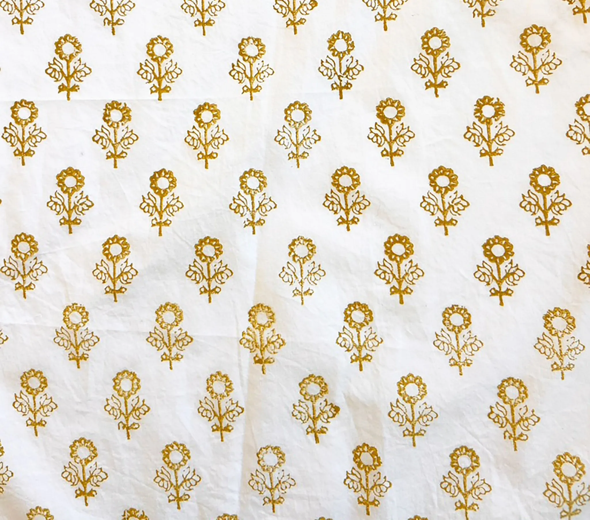 HMD -- OPAL DRESS -- CREAM SUNFLOWER BLOCK PRINT sold by Doen product image thumbnail 4