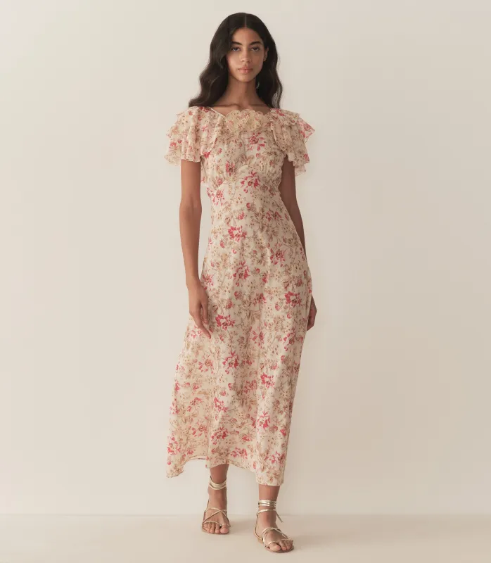 HMD -- NEVARA DRESS -- FLEURS DE PROVENCE made by Doen