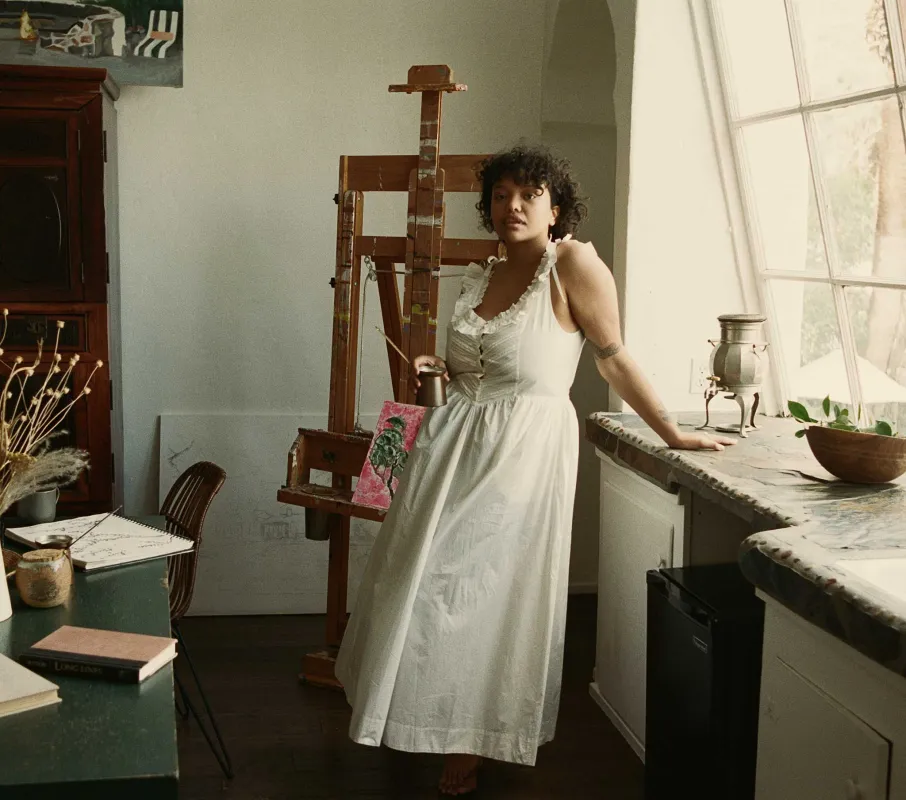 HMD -- MYRTILLE DRESS -- SALT made by Doen