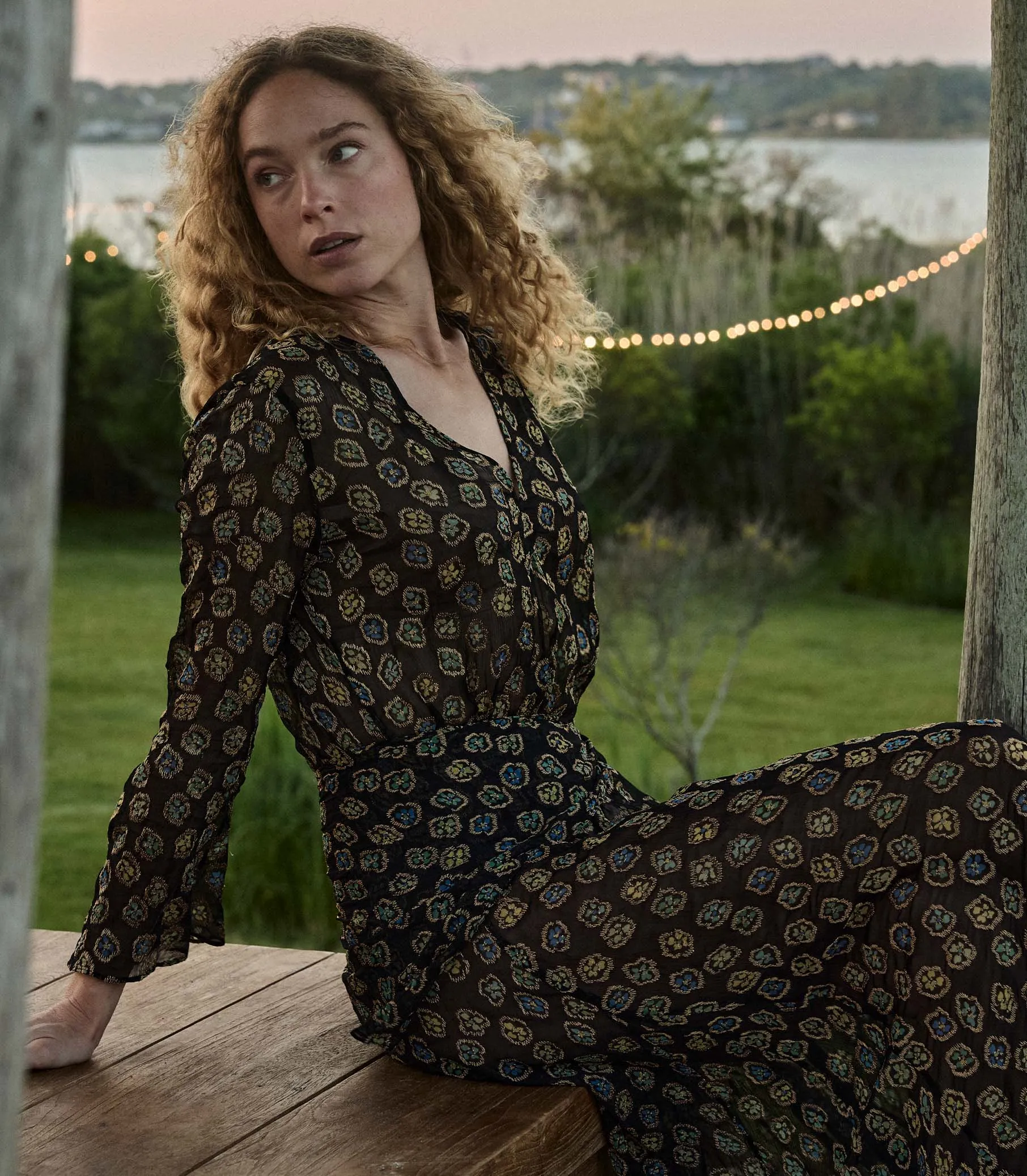 HMD -- MONIQUE DRESS -- JONI FLORAL sold by Doen product image thumbnail 3
