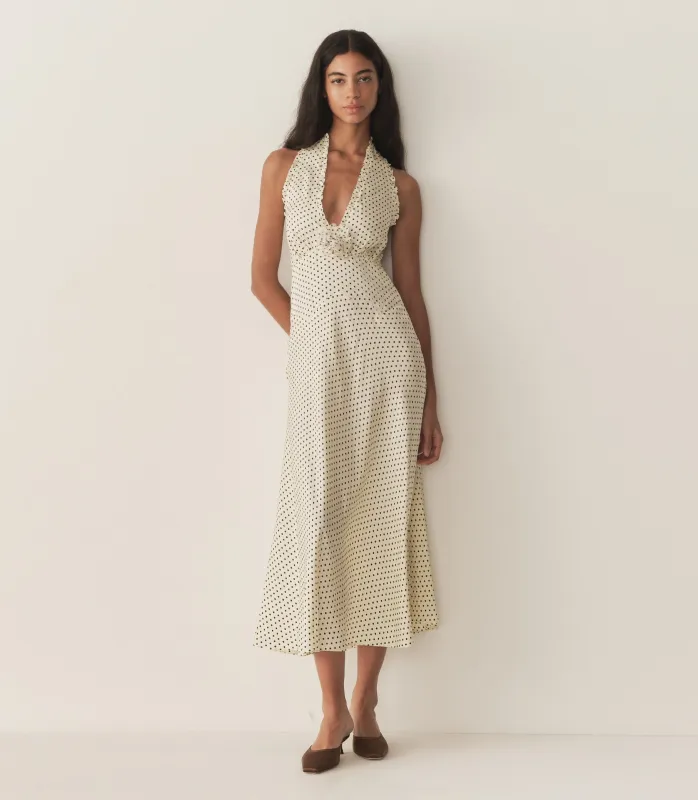 HMD -- MAZARIN DRESS -- PORTIA DOT made by Doen