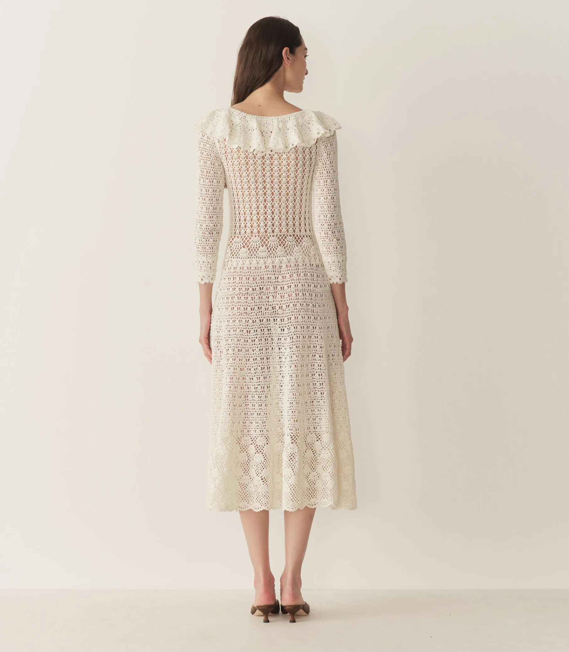 HMD -- MARGOT DRESS -- PEARL sold by Doen product image thumbnail 5
