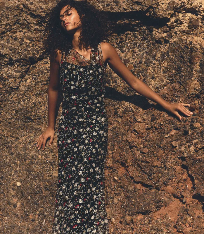 HMD -- MIREILLE DRESS -- JARDIN DE MARGUERITES made by Doen