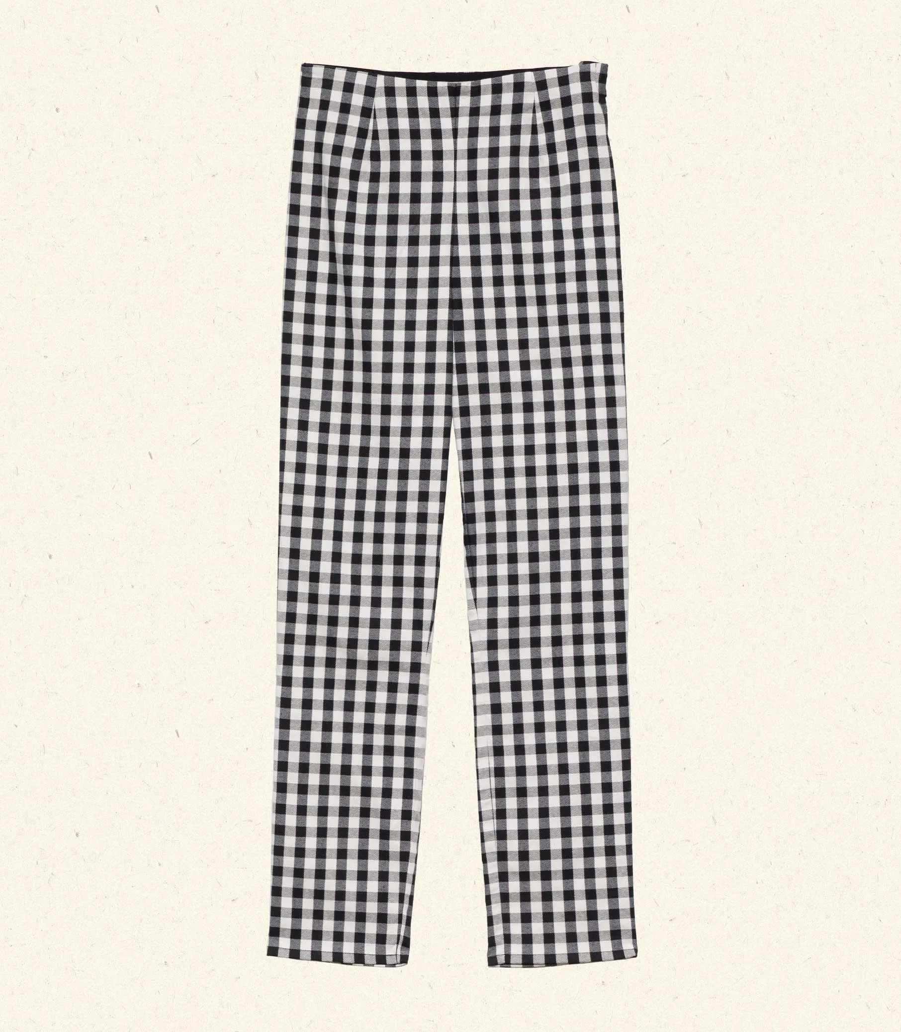 HMD -- LULA CROP PANT -- NOIR MARJORIE GINGHAM sold by Doen product image thumbnail 4