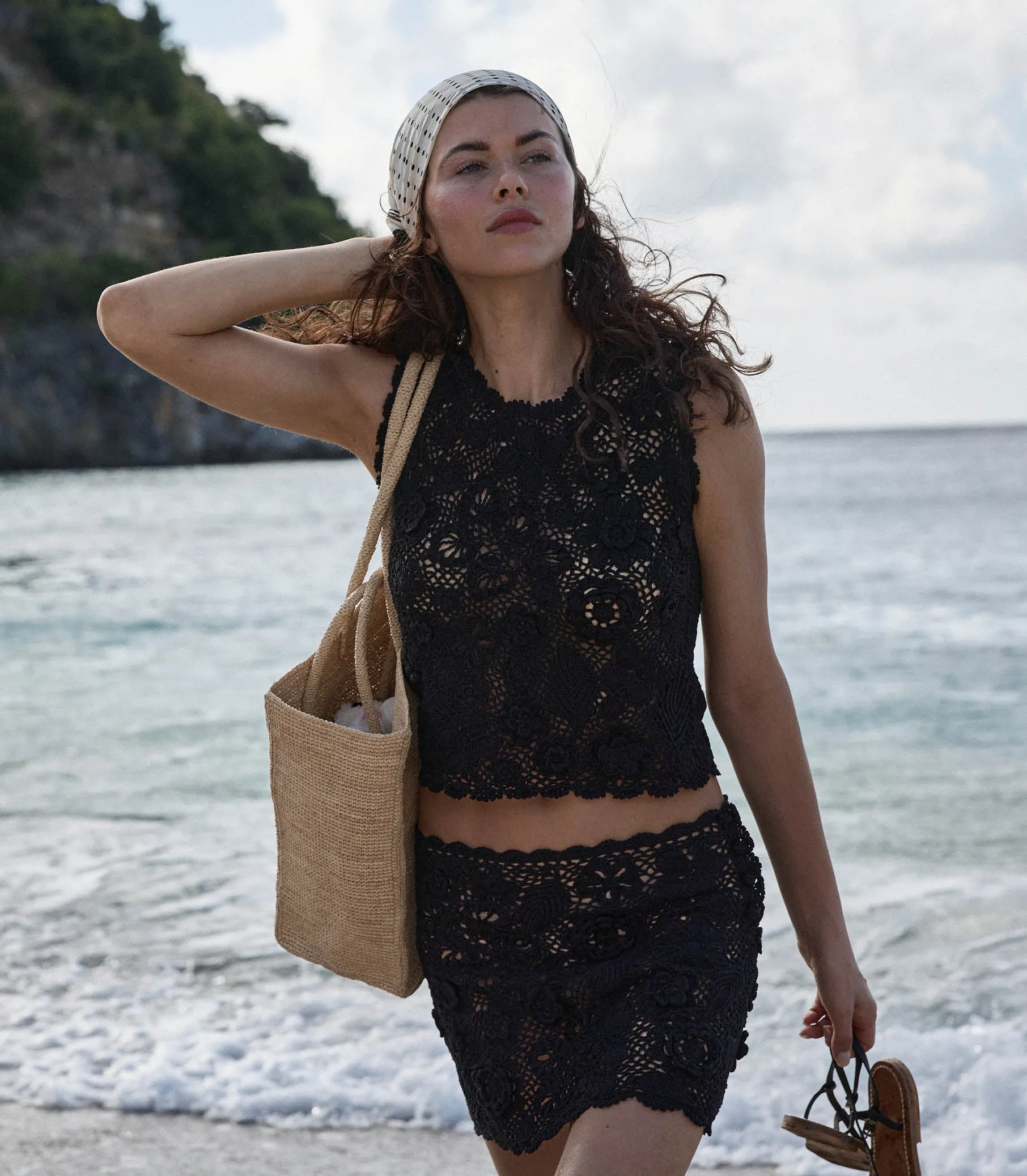 HMD -- MARCIA TOP -- BLACK sold by Doen product image thumbnail 4