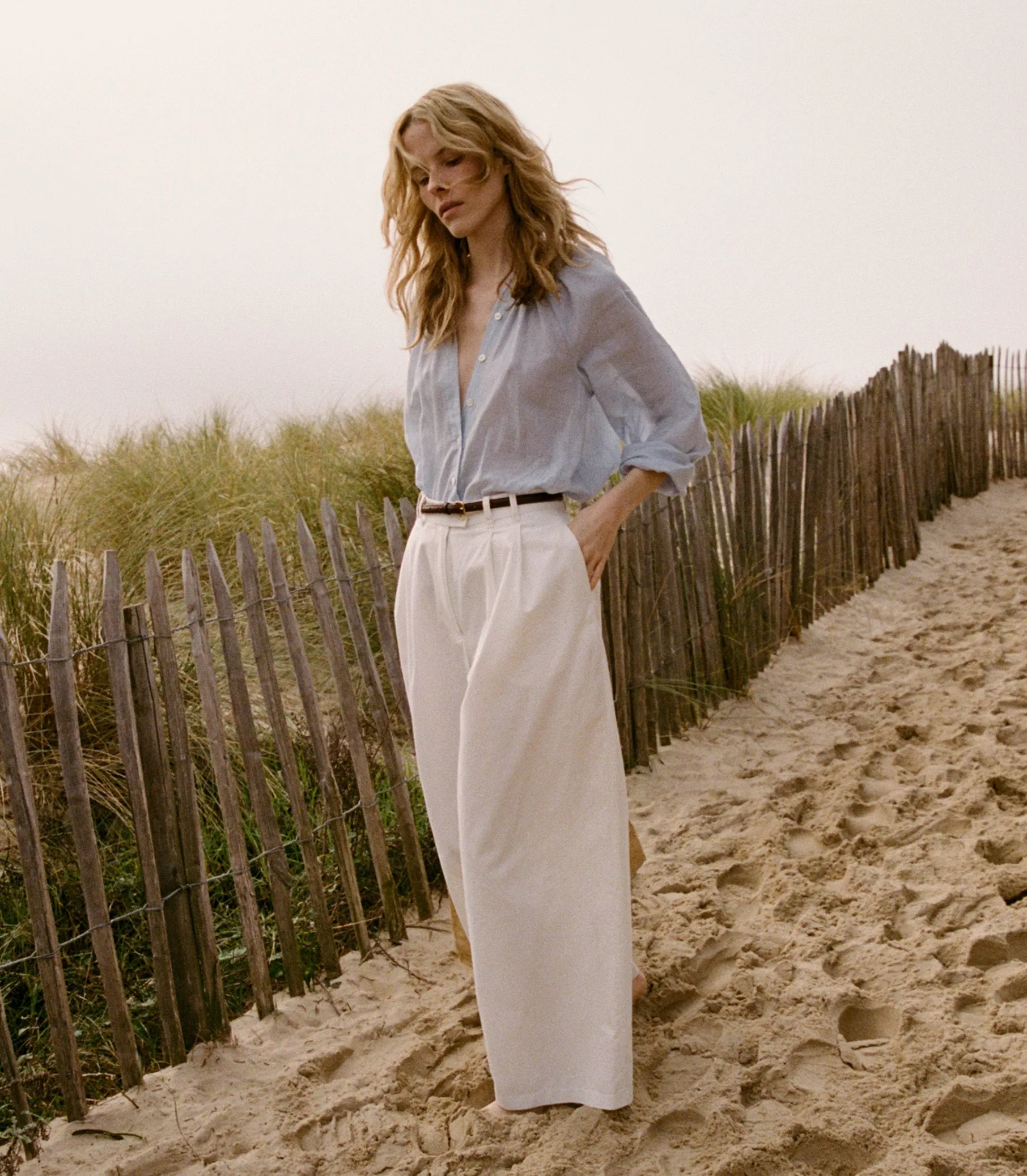 HMD -- LISA PANT -- SALT sold by Doen product image thumbnail 2